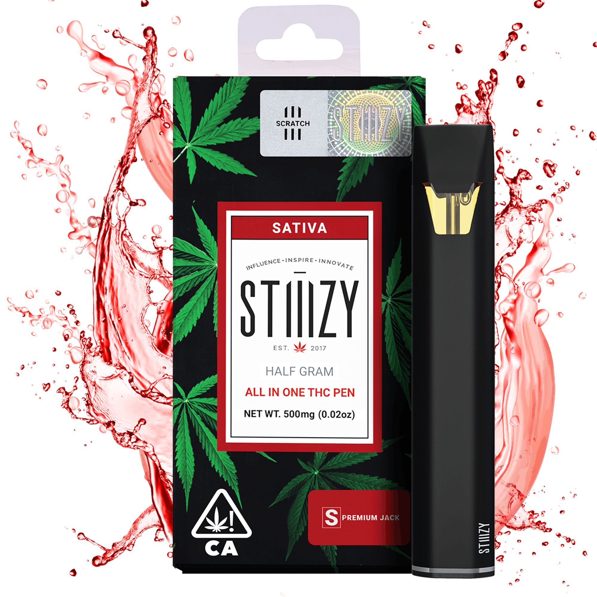 DNU - V3 - STIIIZY - ORG AIO - Premium Jack - 0.5g