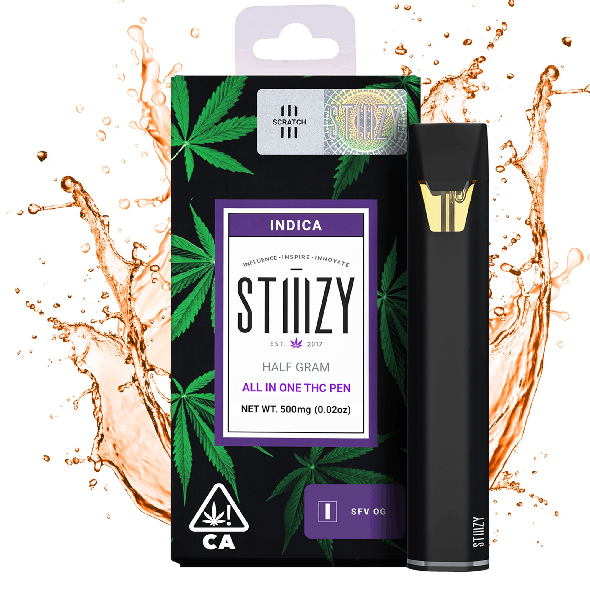 DNU - V3 - STIIIZY - ORG AIO - SFV OG - 0.5g