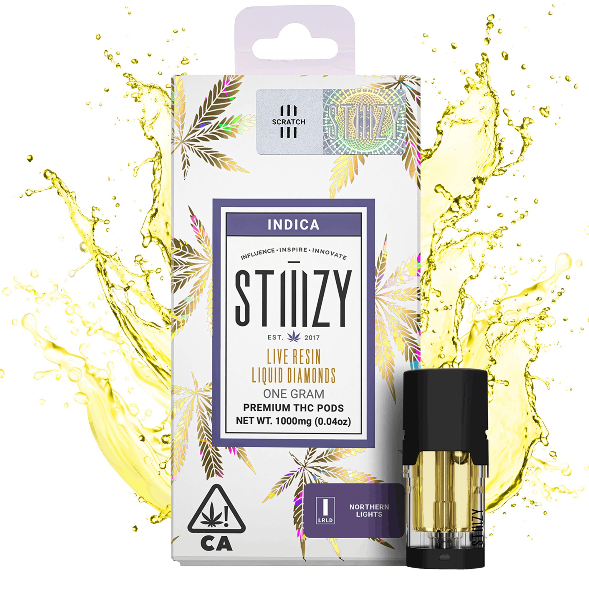 DNU - V3 - STIIIZY - LQD Pods - Northern Lights - 1g