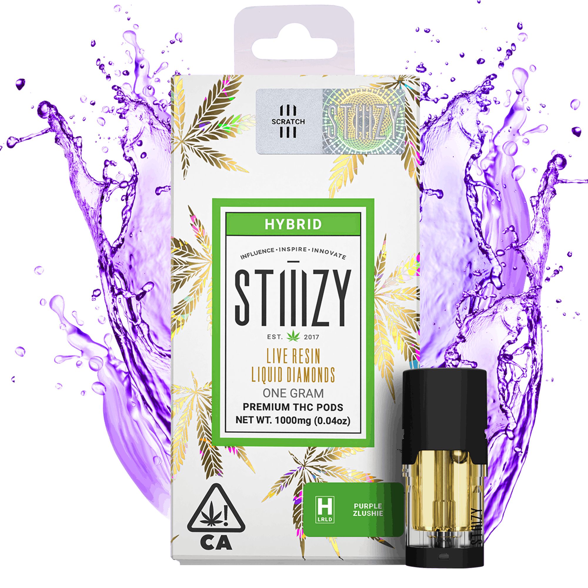 DNU - V3 - STIIIZY - LQD Pods - Purple Zlushie - 1g