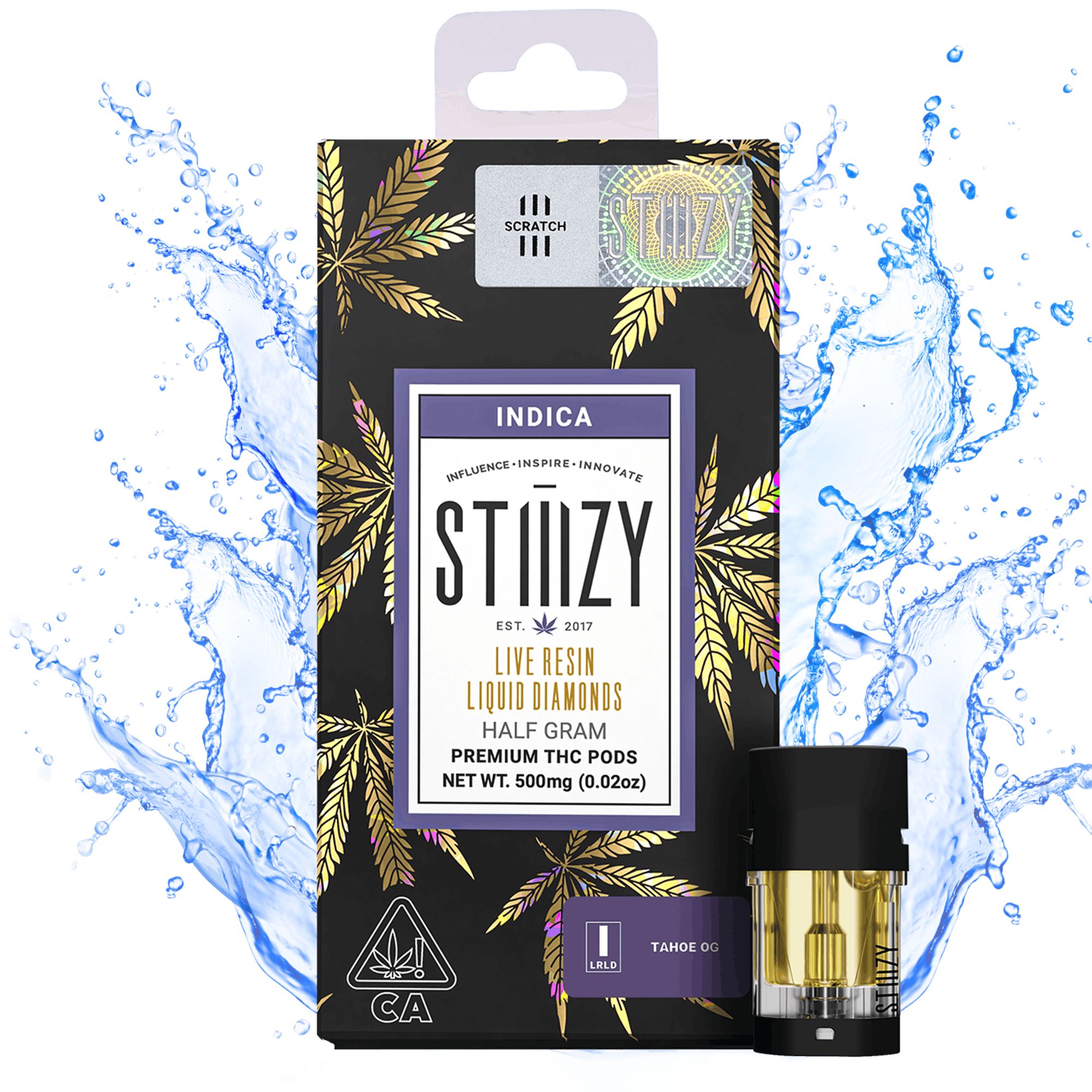 DNU - V3 - STIIIZY - LQD Pods - Tahoe OG - 0.5g