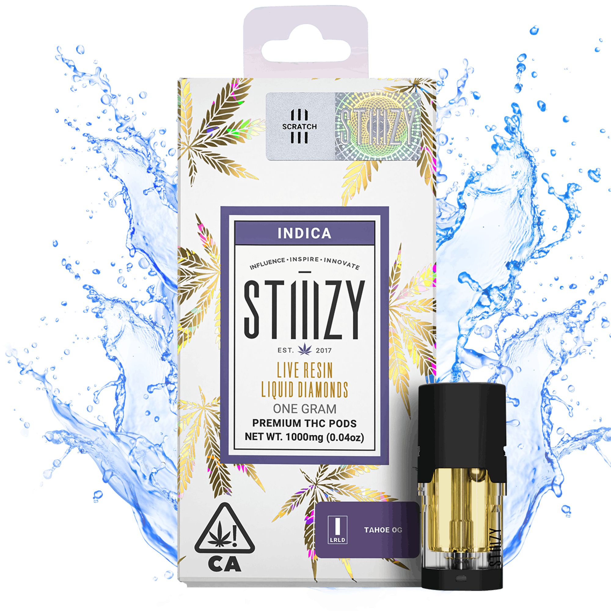 DNU - V3 - STIIIZY - LQD Pods - Tahoe OG - 1g