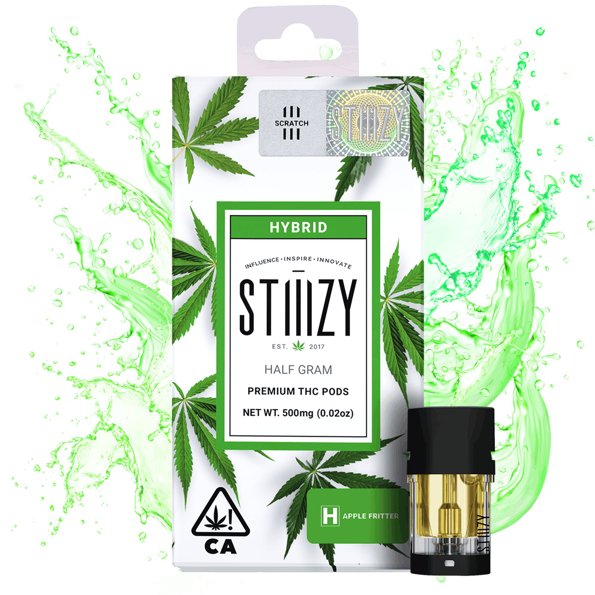 DNU - V3 - STIIIZY - ORG Pods - Apple Fritter - 0.5g