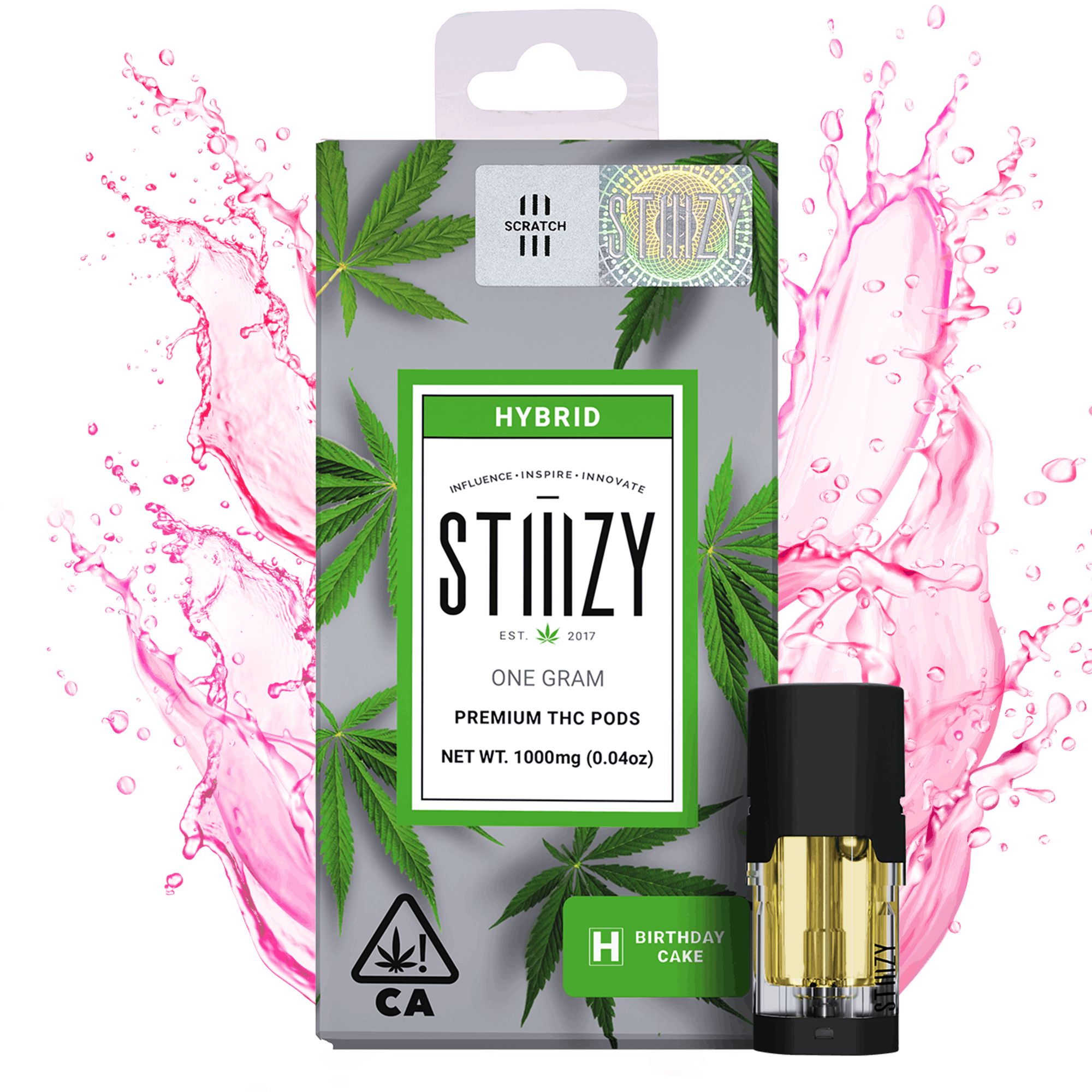 DNU - V3 - STIIIZY - ORG Pods - Birthday Cake - 1g