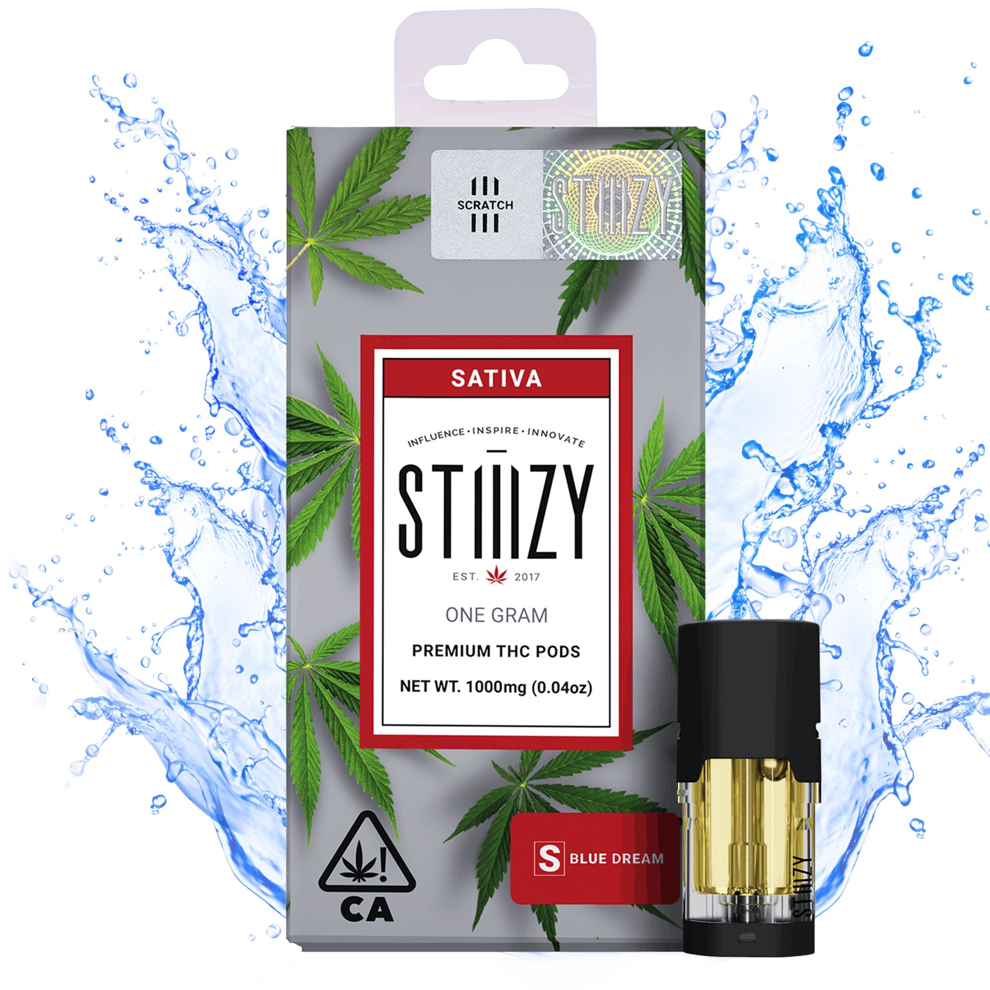 DNU - V3 - STIIIZY - ORG Pods - Blue Dream - 1g