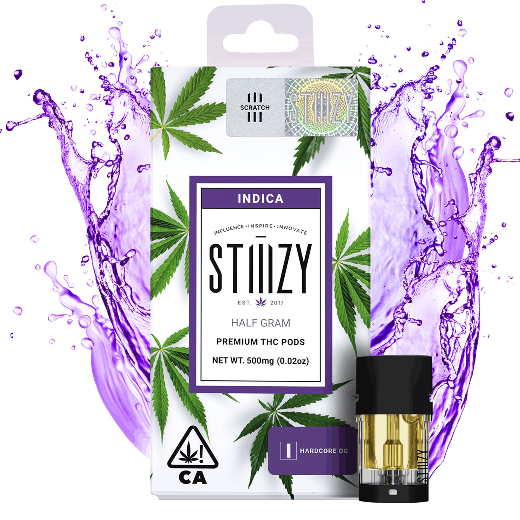 DNU - V3 - STIIIZY - ORG Pods - Hardcore OG - 0.5g