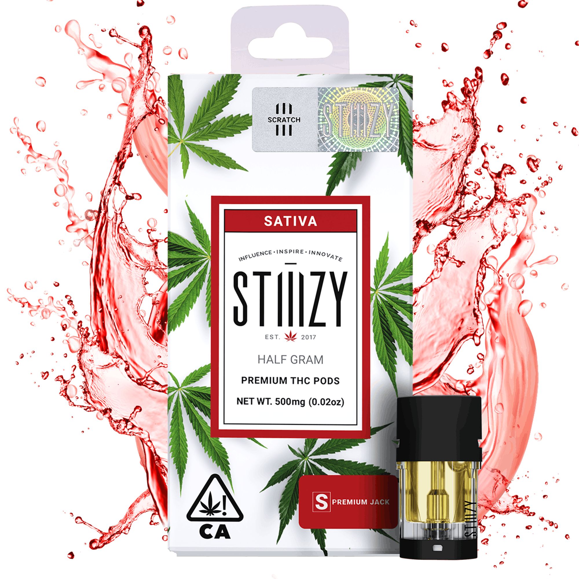 DNU - V3 - STIIIZY - ORG Pods - Premium Jack - 0.5g