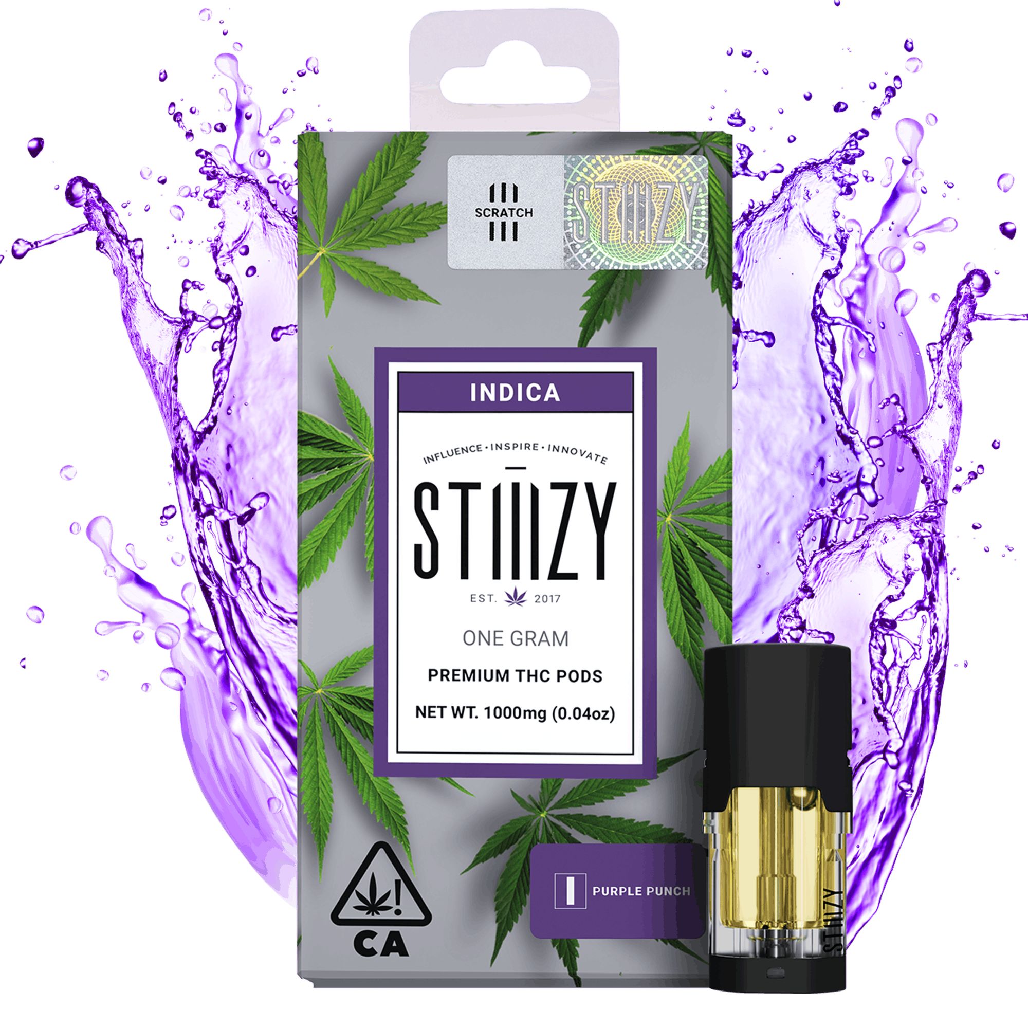 DNU - V3 - STIIIZY - ORG Pods - Purple Punch - 1g