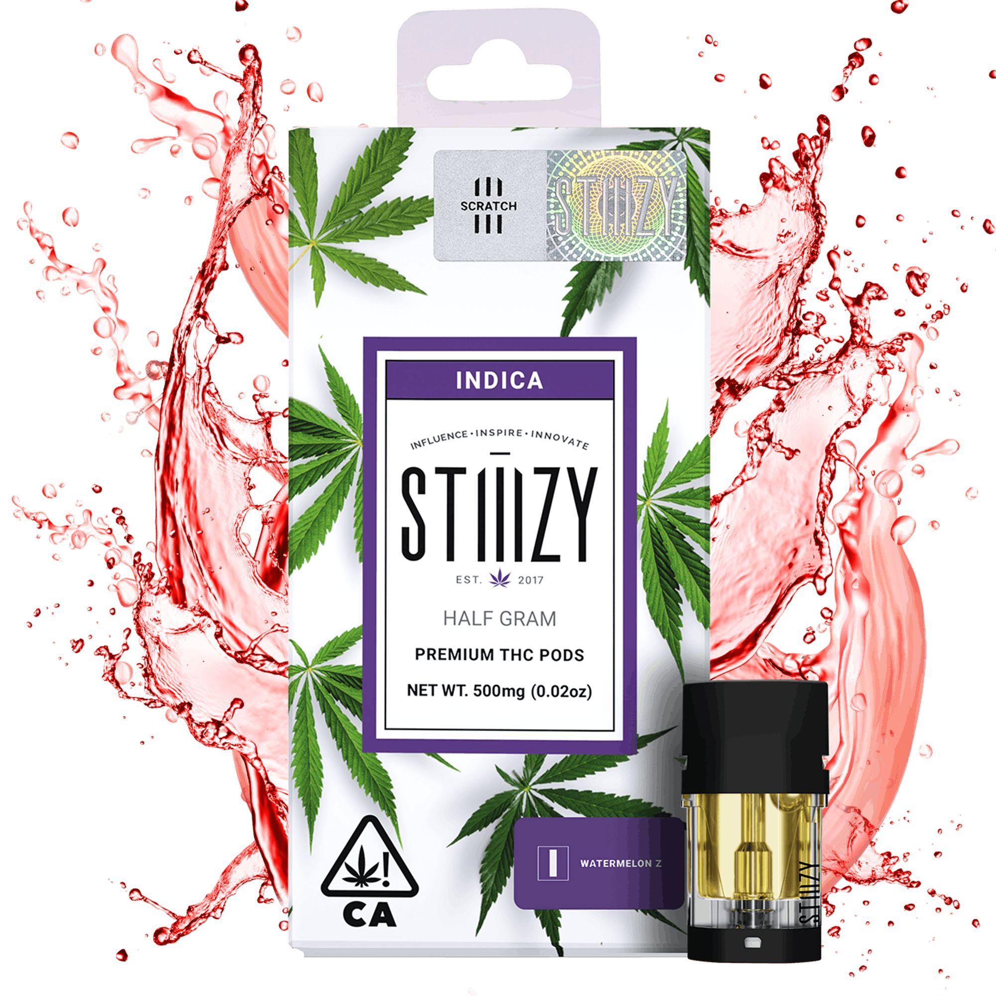 DNU - V3 - STIIIZY - ORG Pods - Watermelon Z - 0.5g