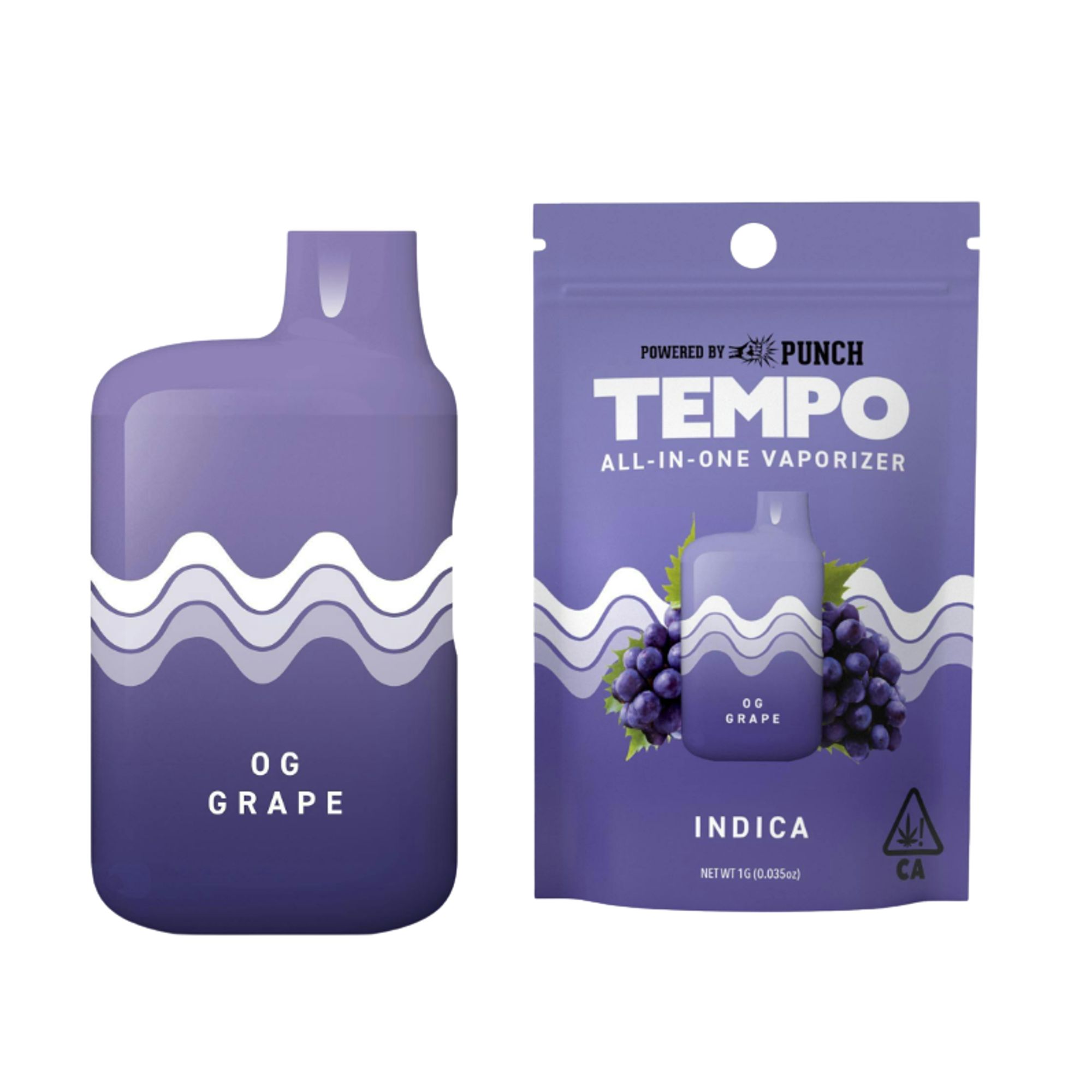 TEMPO - THC ALL IN ONE - OG GRAPE - 1G