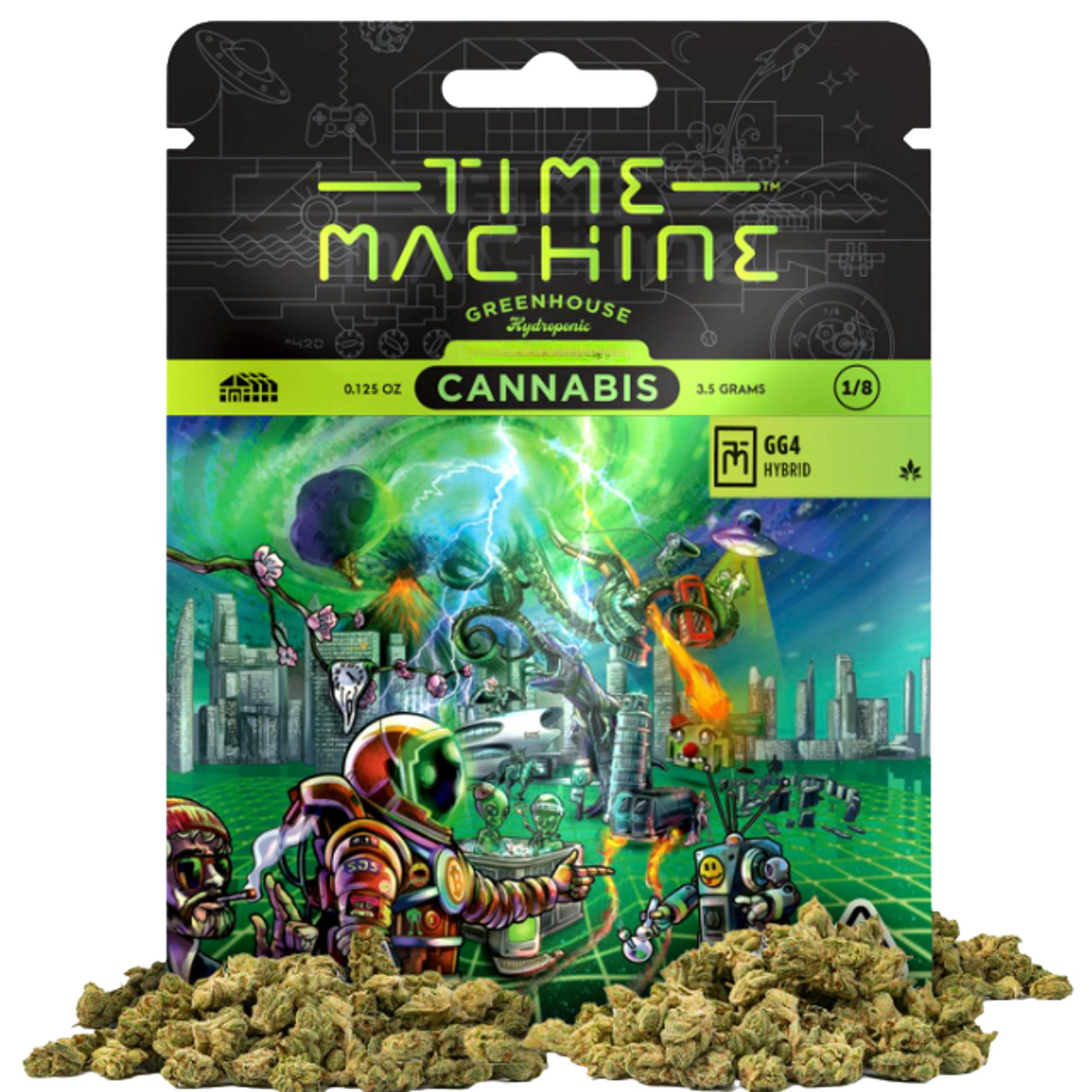 TIME MACHINE - MIXED LIGHT SMALLS - BLUE DREAM - 3.5G