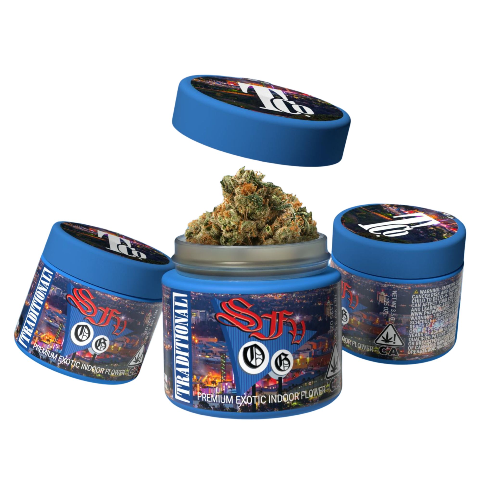 TRADITIONAL - INDOOR FLOWER - SFV OG - 3.5G