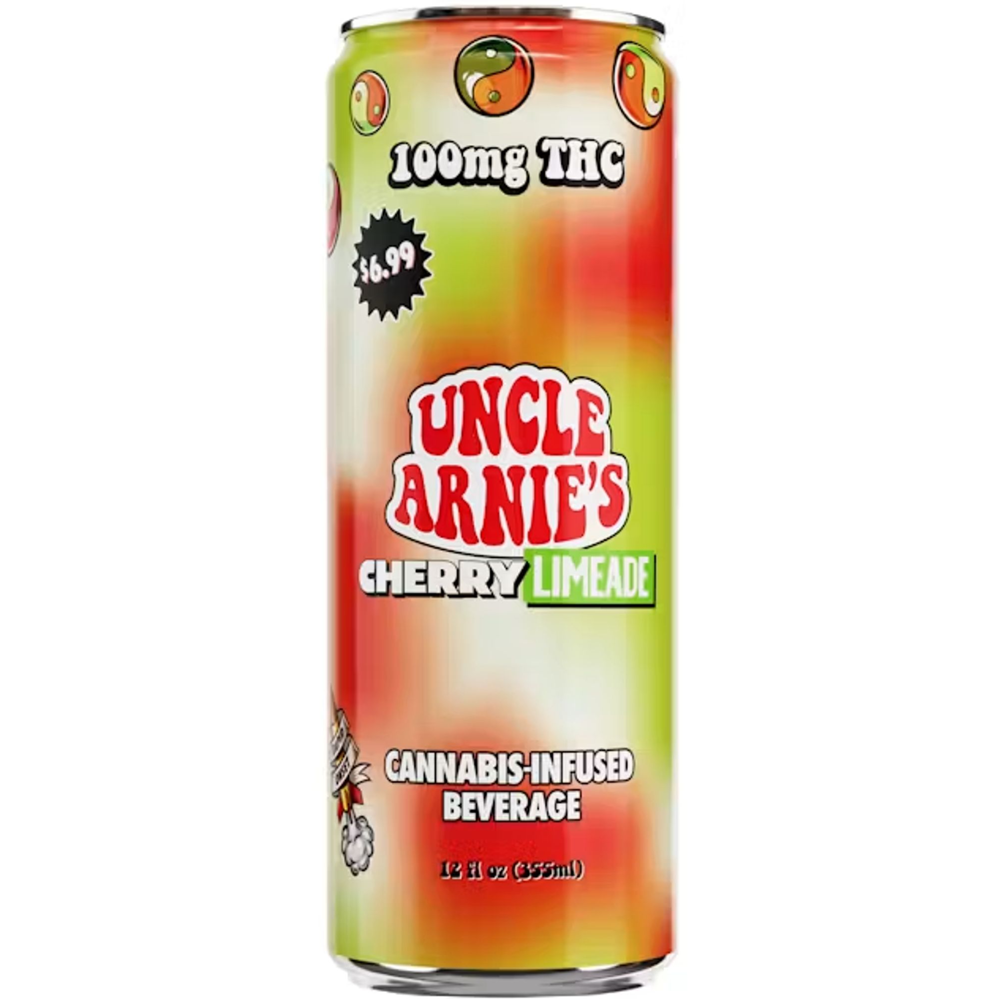 UNCLE ARNIES - THC SOFT DRINK - CHERRY LIMEADE - 100MG