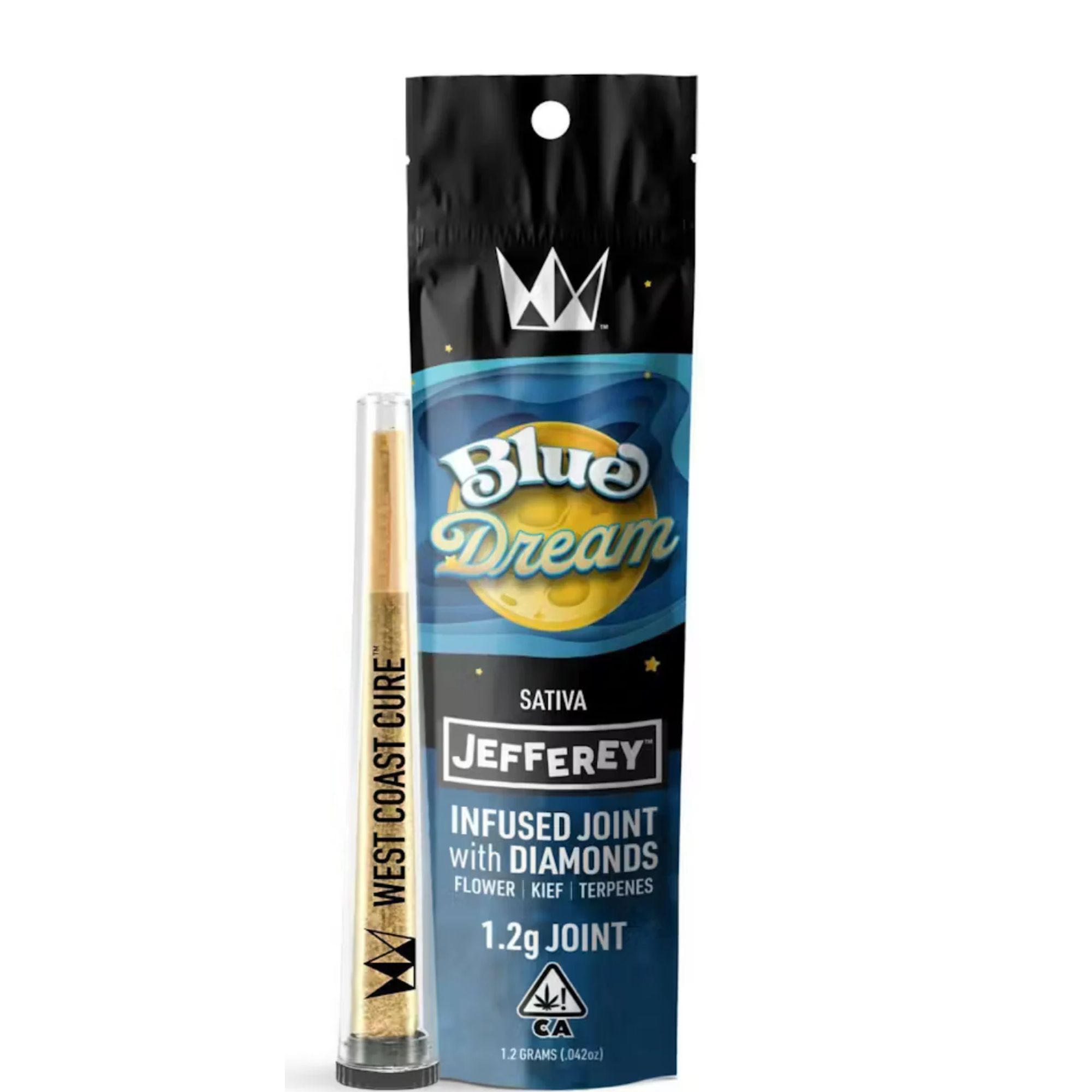 WEST COAST CURE - INFUSED PREROLL - BLUE DREAM - 1.2G