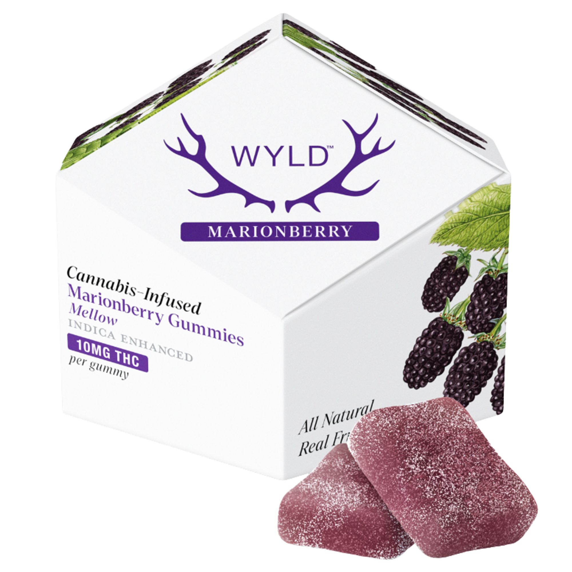 WYLD - THC GUMMY - MARIONBERRY - 100MG
