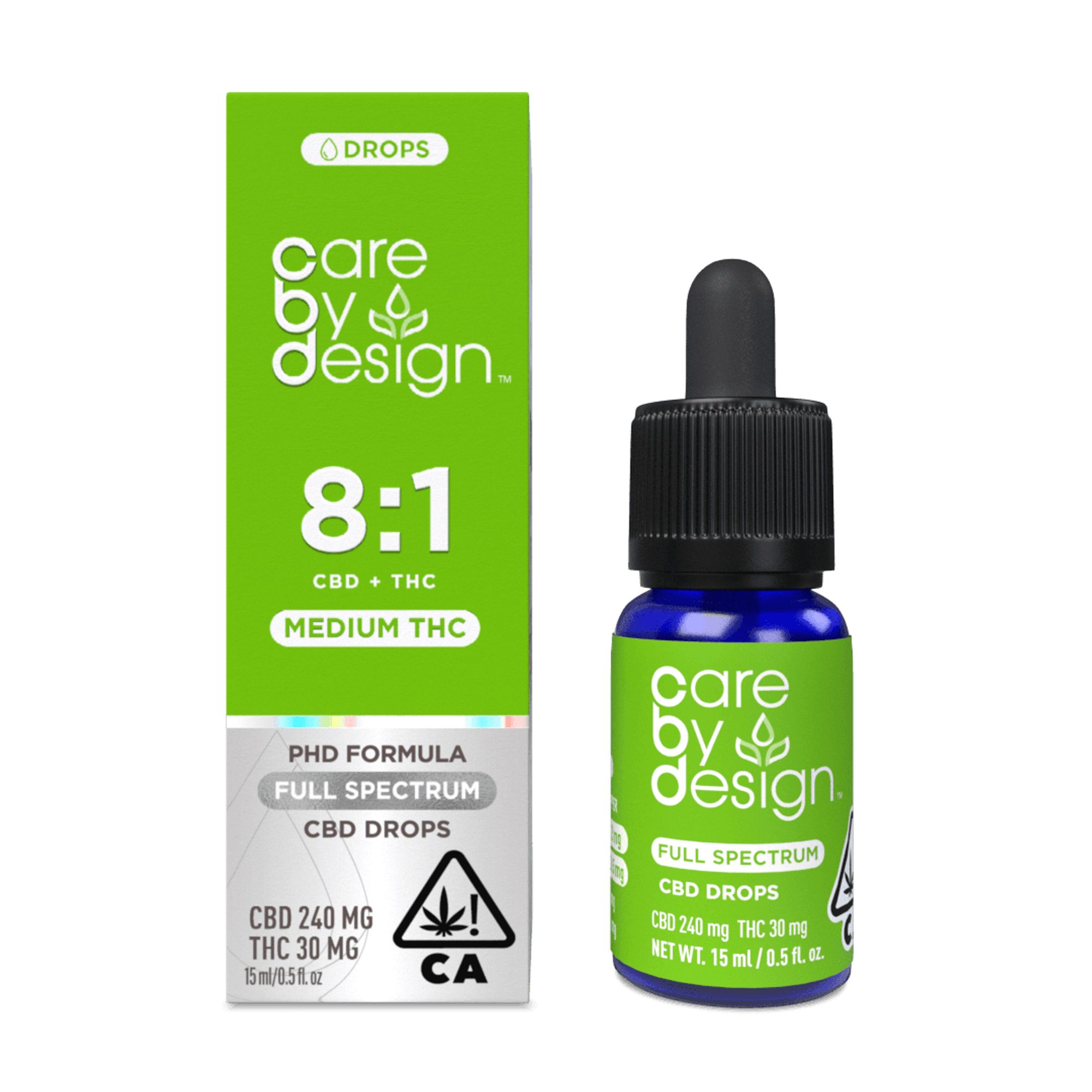 8:1 Cbd X Medium Full Spectrum Drops