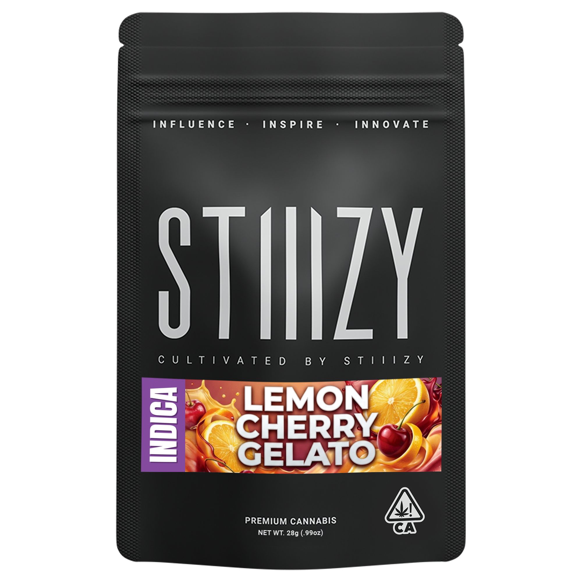 STIIIZY - Black Mylar - Lemon Cherry Gelato - 28g