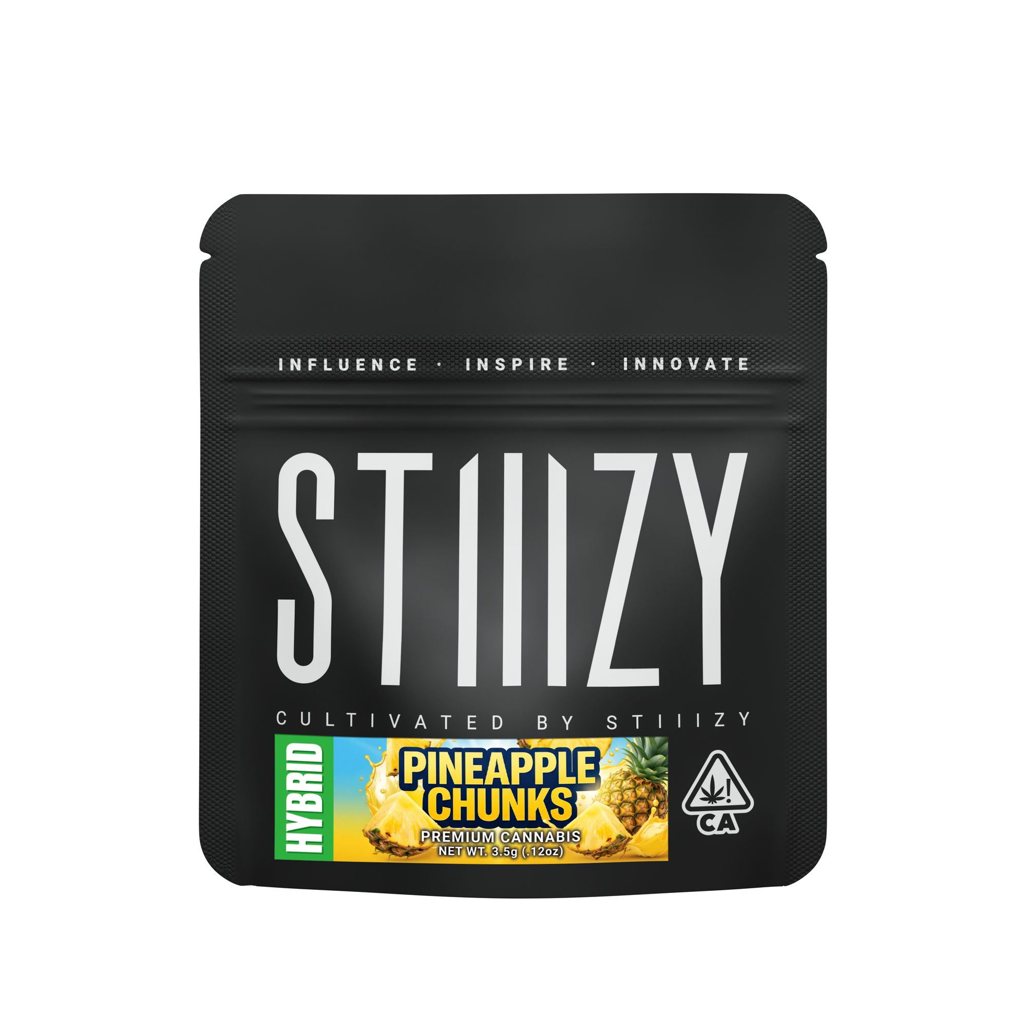 STIIIZY - Black Mylar - Pineapple Chunks - 3.5g