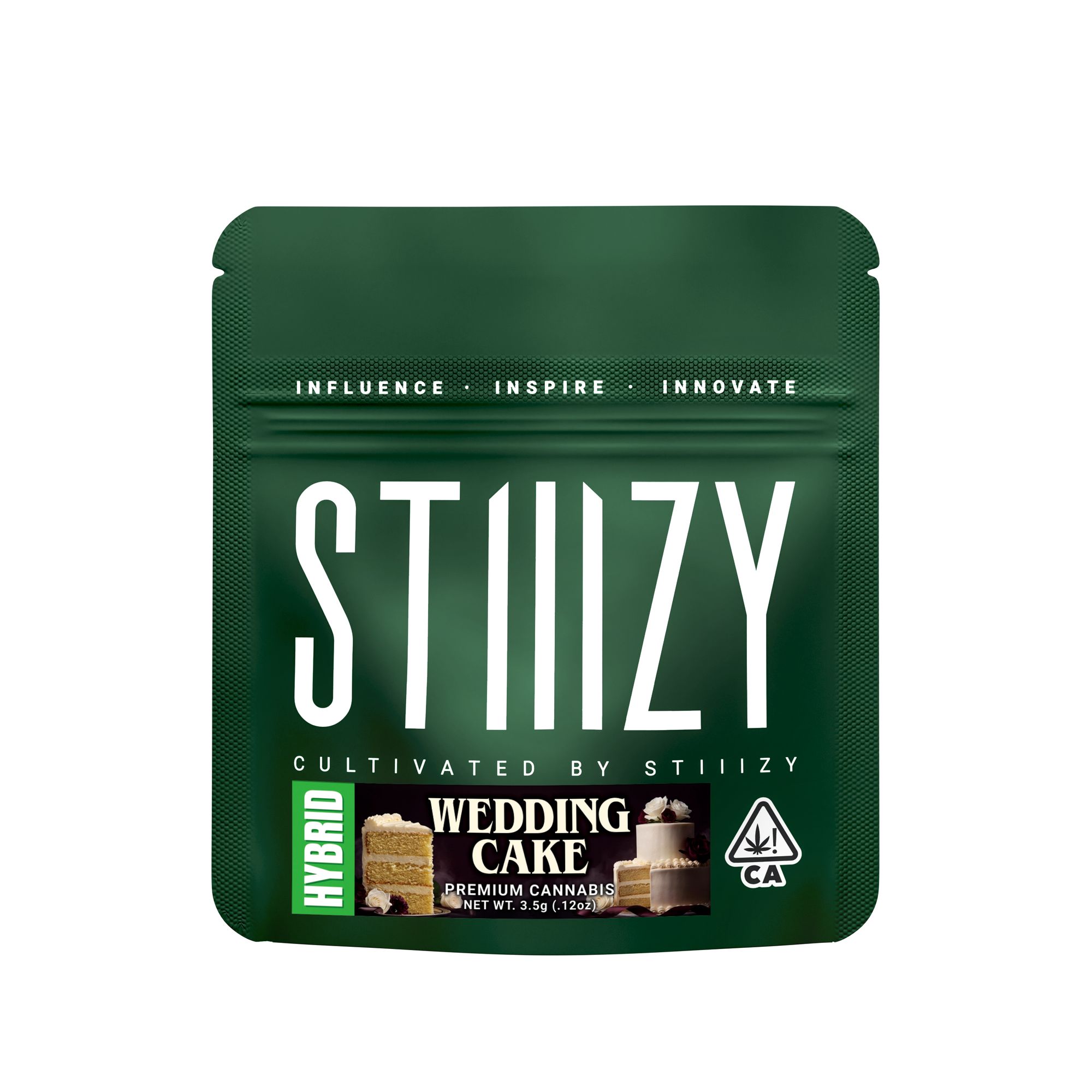 STIIIZY - Green Label - Wedding Cake - 3.5g
