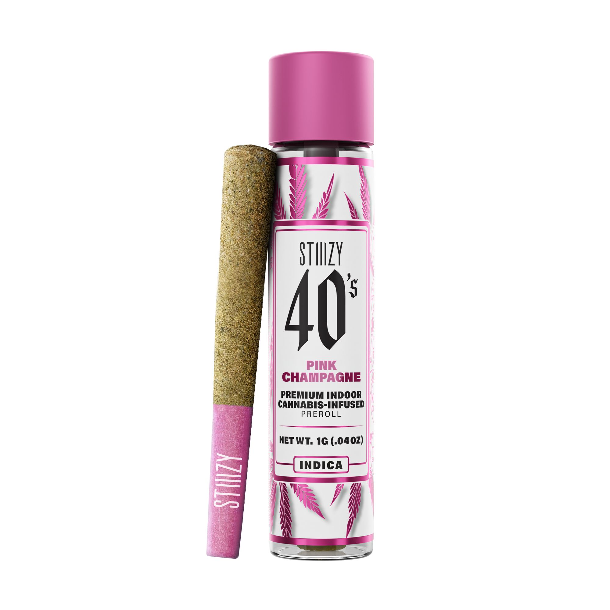 STIIIZY - 40's Infused Preroll - Pink Champagne - 1g