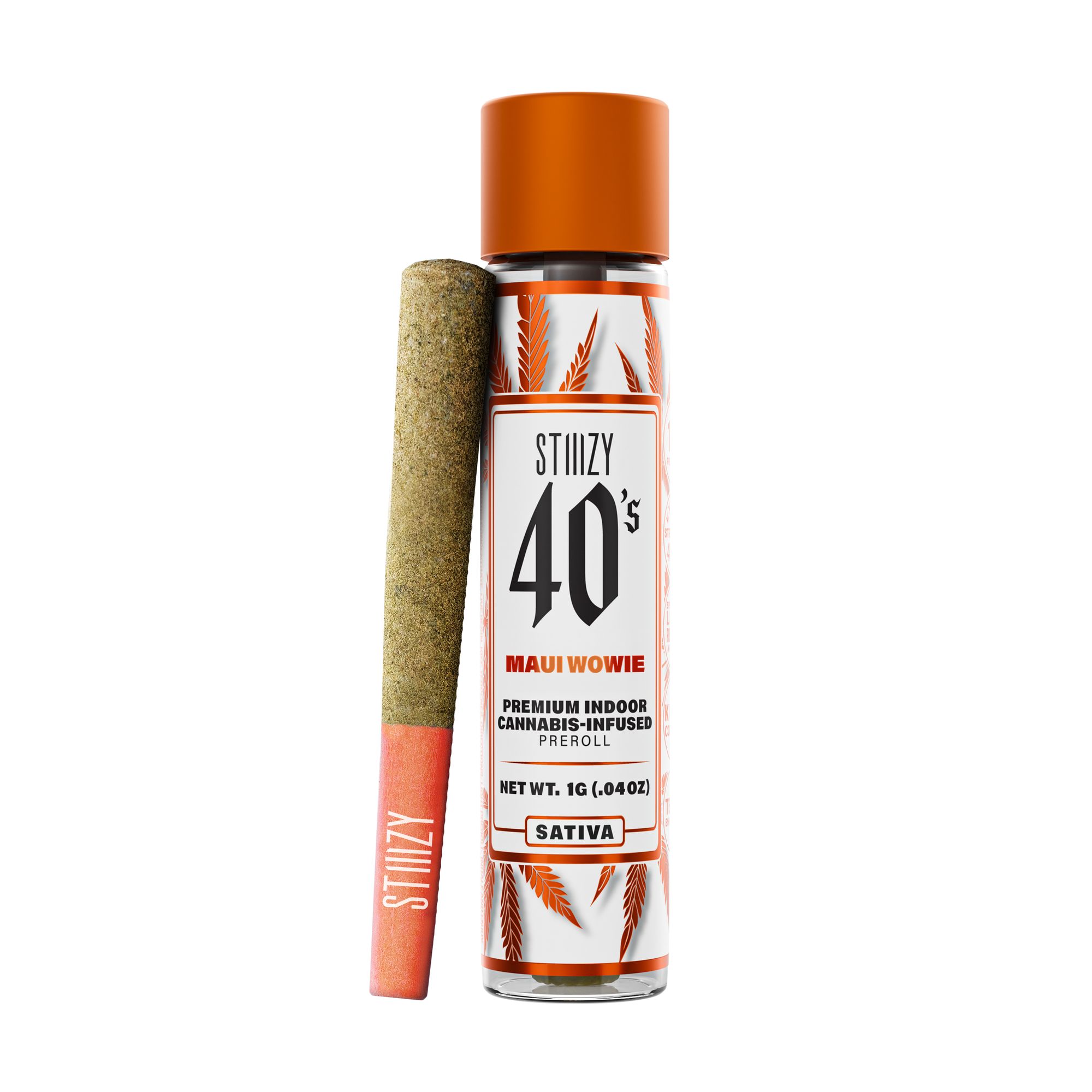 STIIIZY - 40's Infused Preroll - Maui Wowie - 1g
