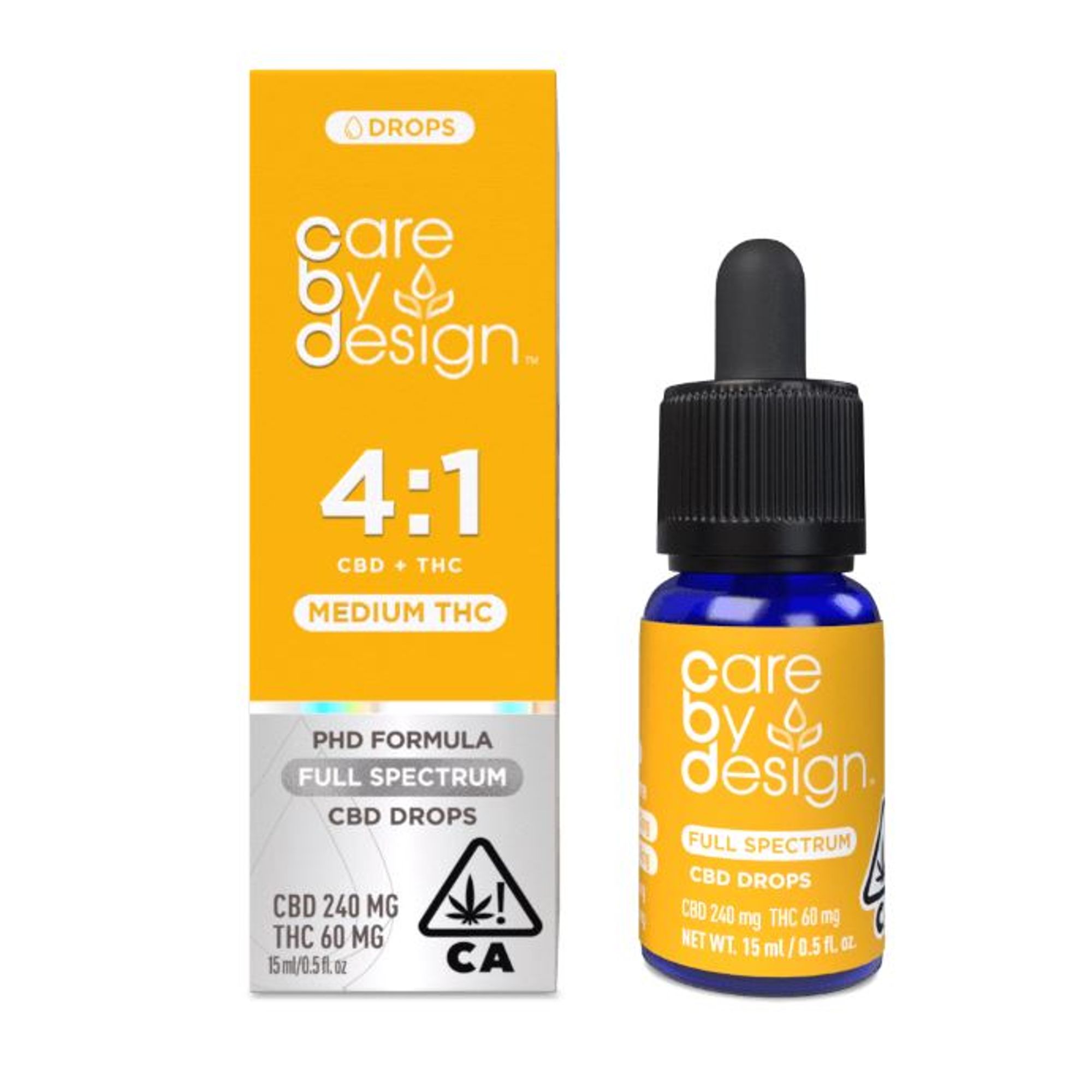 4:1 Cbd X Medium Full Spectrum Drops