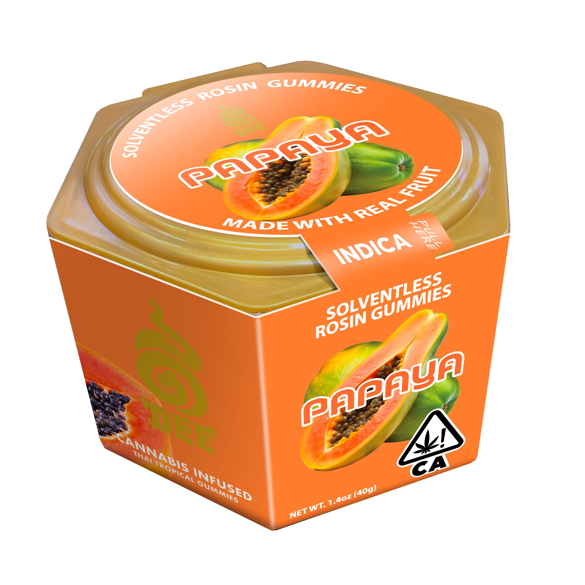 DEE - CBD GUMMY - 1:1 PAPAYA RESTORE - 200MG