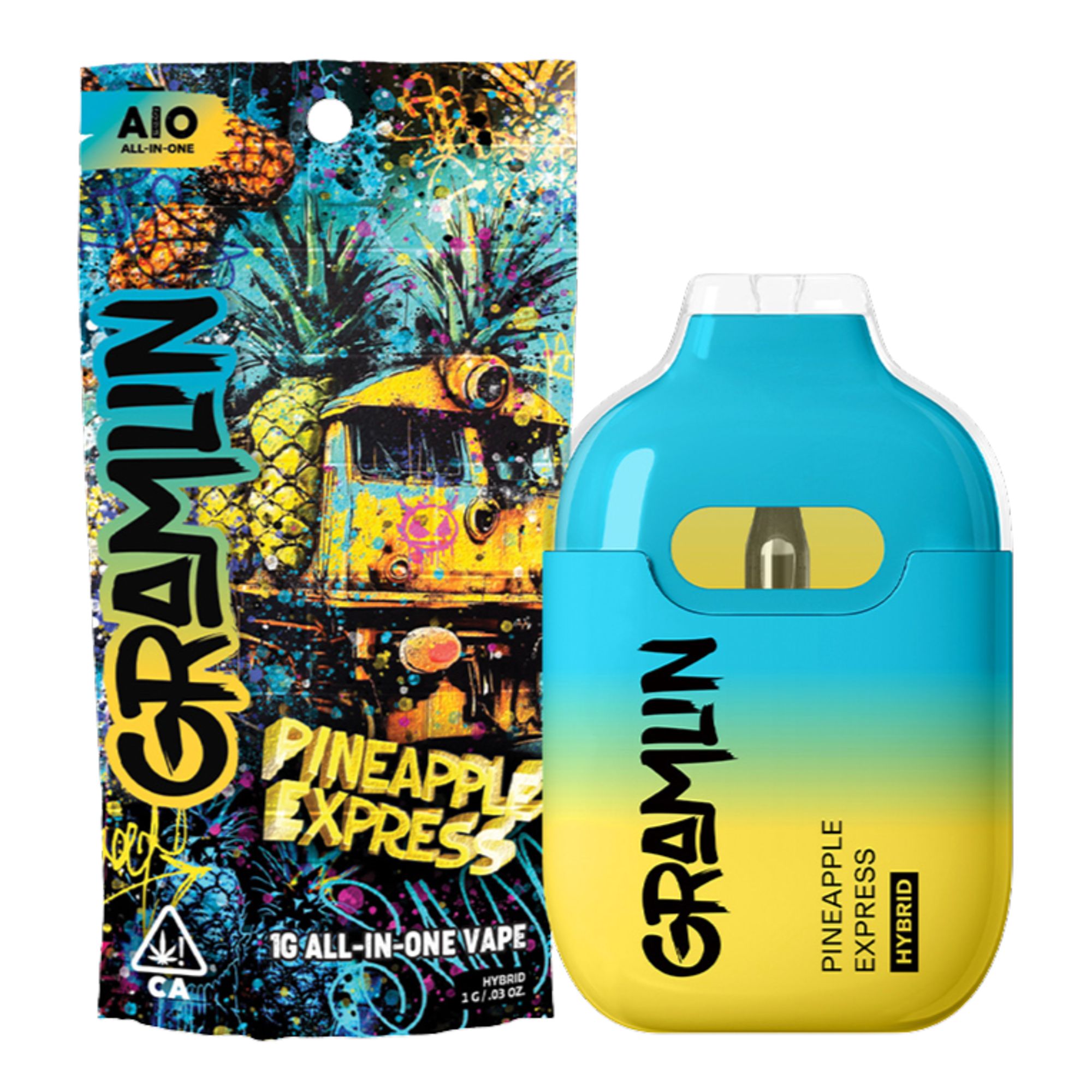 GRAMLIN - THC ALL IN ONE - PINEAPPLE EXPRESS - 1G