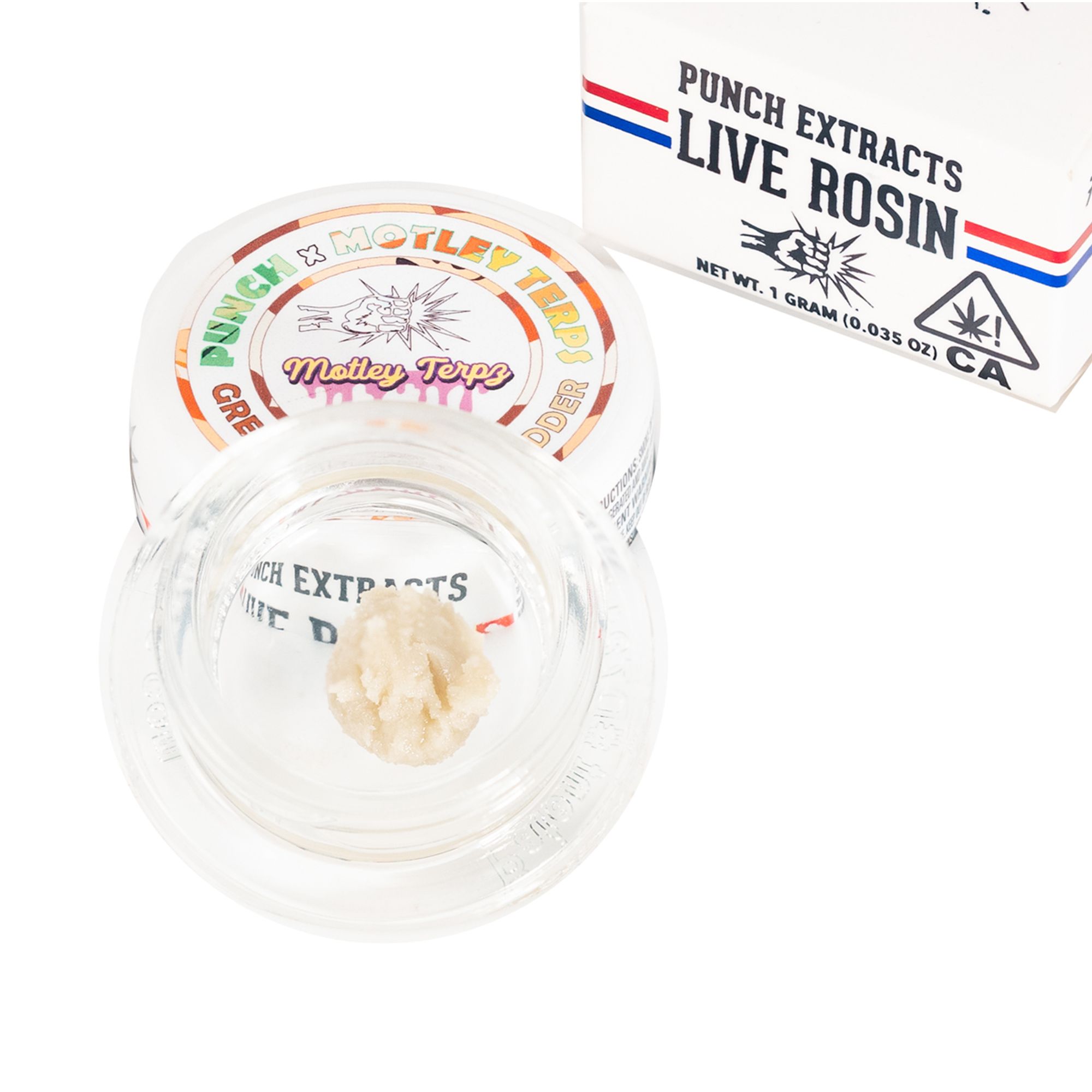 PUNCH - ROSIN BADDER - GREASE MONKEY TIER 4 - 1G