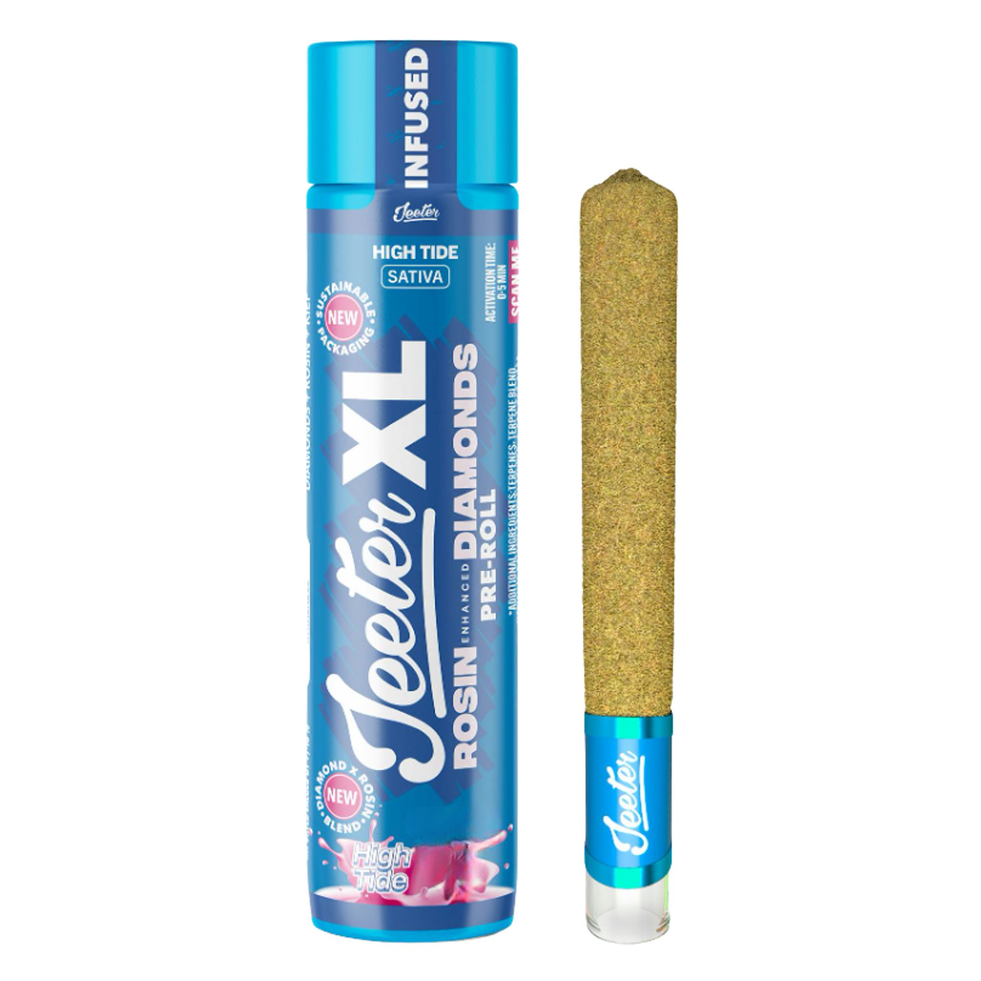 JEETER - INFUSED PREROLL - QUADS HIGH TIDE - 2G