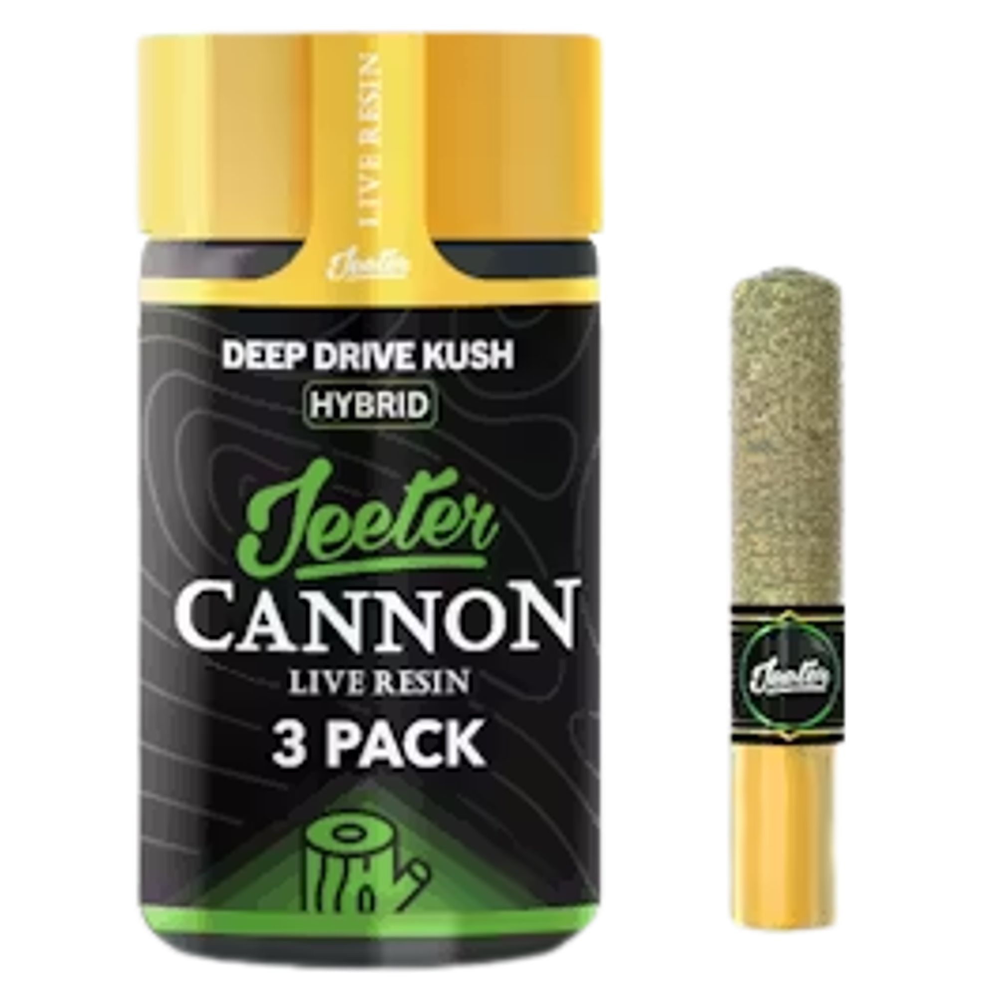 JEETER - INFUSED PREROLL MULTIPACK - CANNONS DEEP DRIVE KUSH - 1.5G