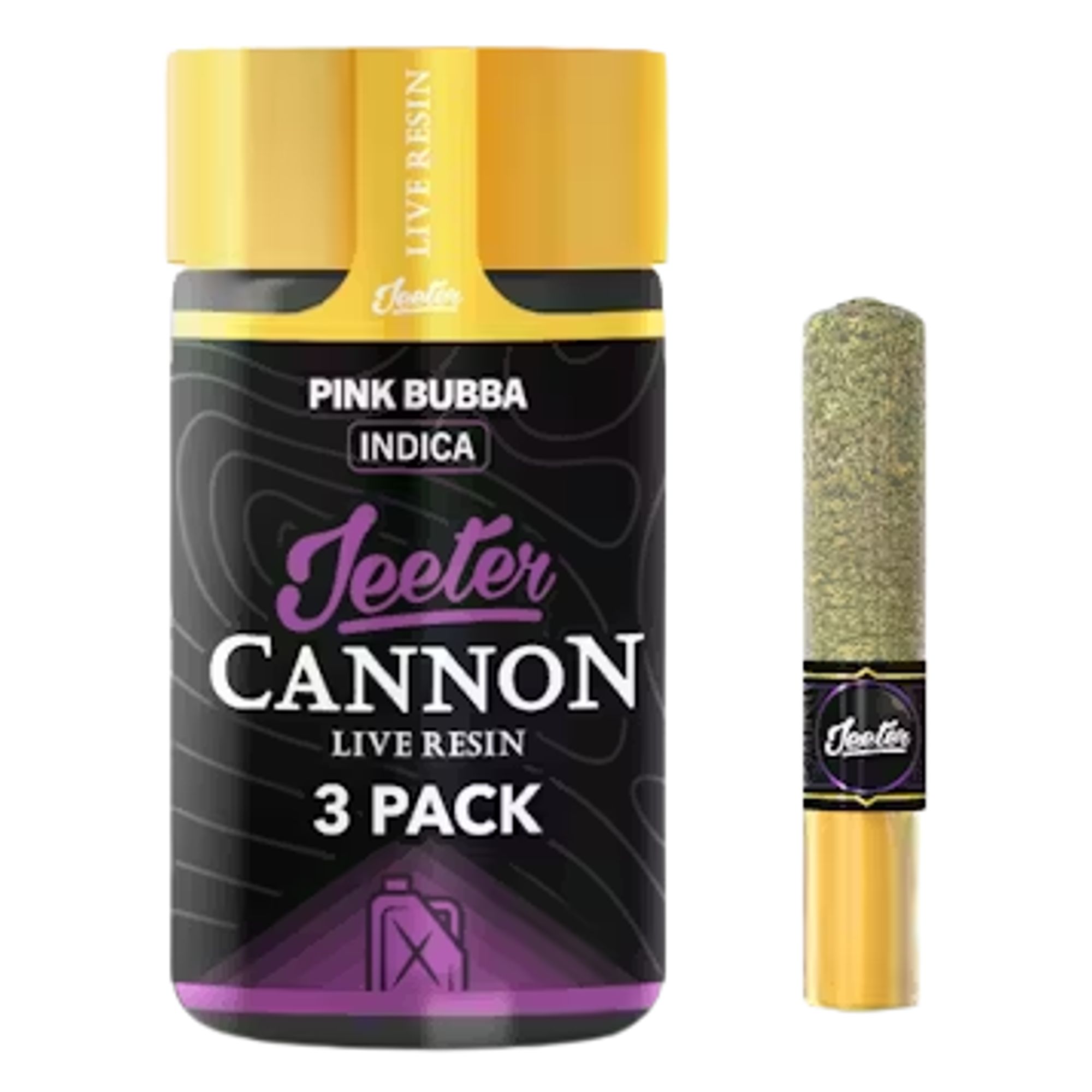 JEETER - INFUSED PREROLL MULTIPACK - CANNONS PINK BUBBA - 1.5G