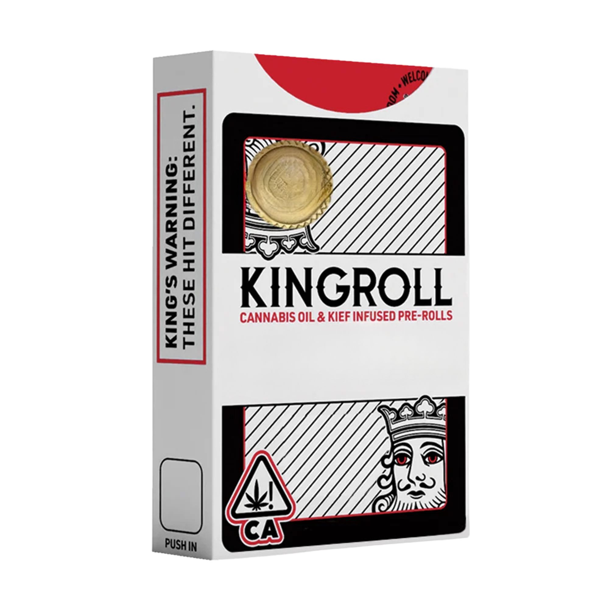 KINGROLL - INFUSED PREROLL MULTIPACK - BISCOTTI X LEMON CHERRY GELATO - 3G