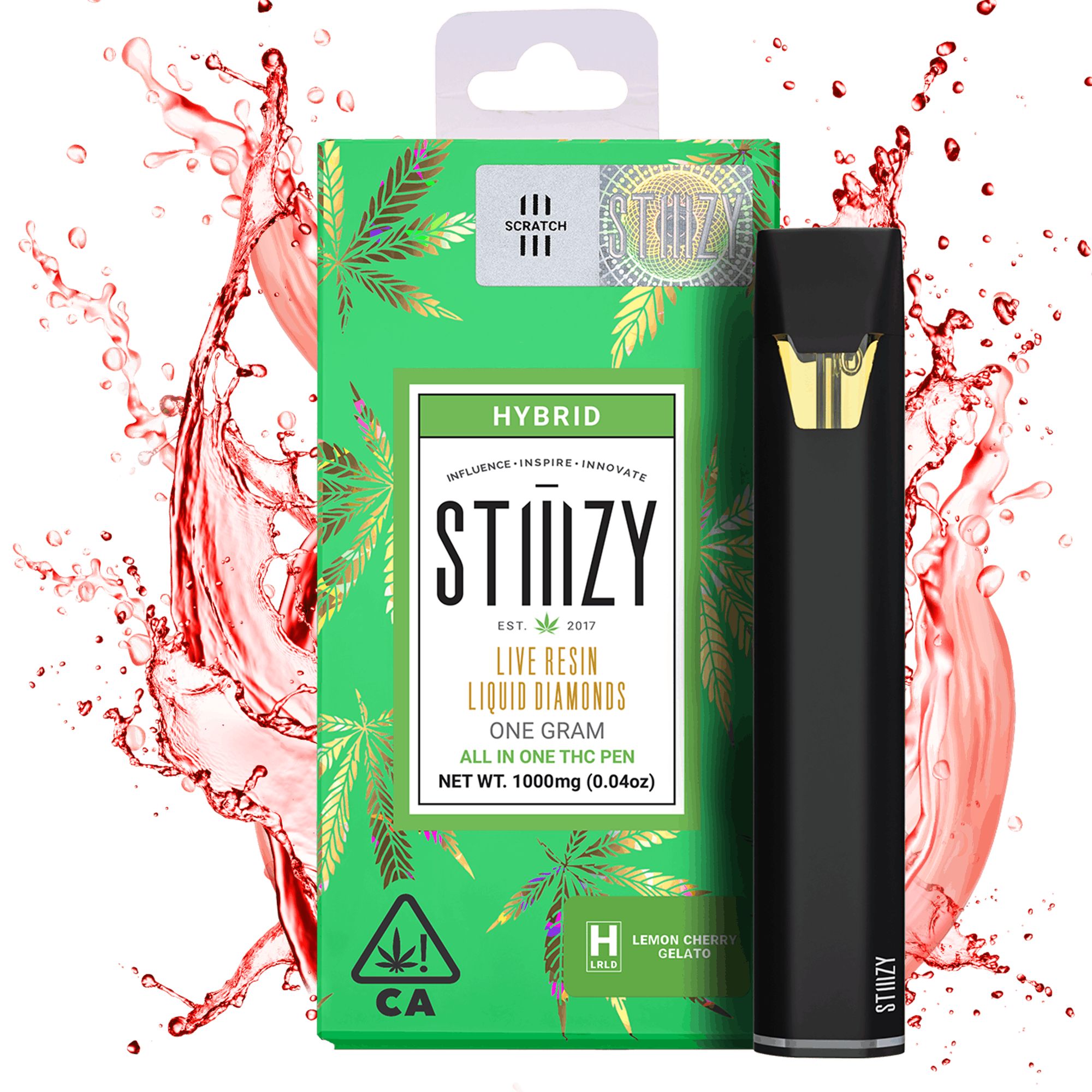 Lemon Cherry Gelato | Liquid Diamond | STIIIZY