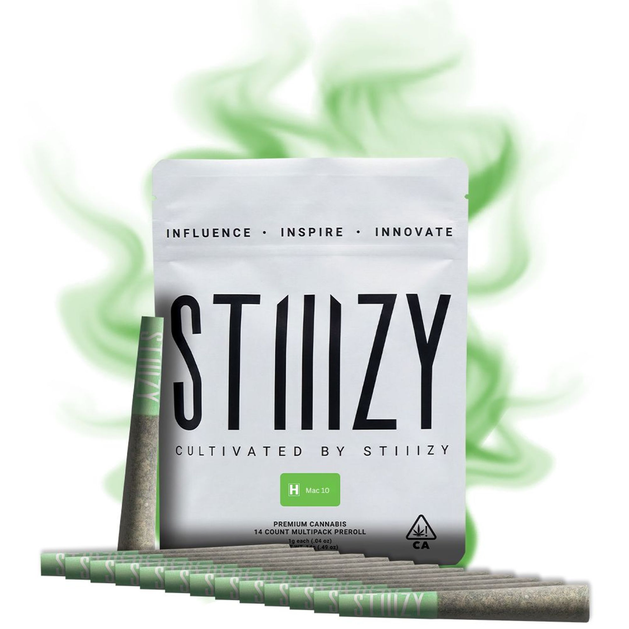 STIIIZY - White Label Preroll Multipack - Mac 10 - 14g