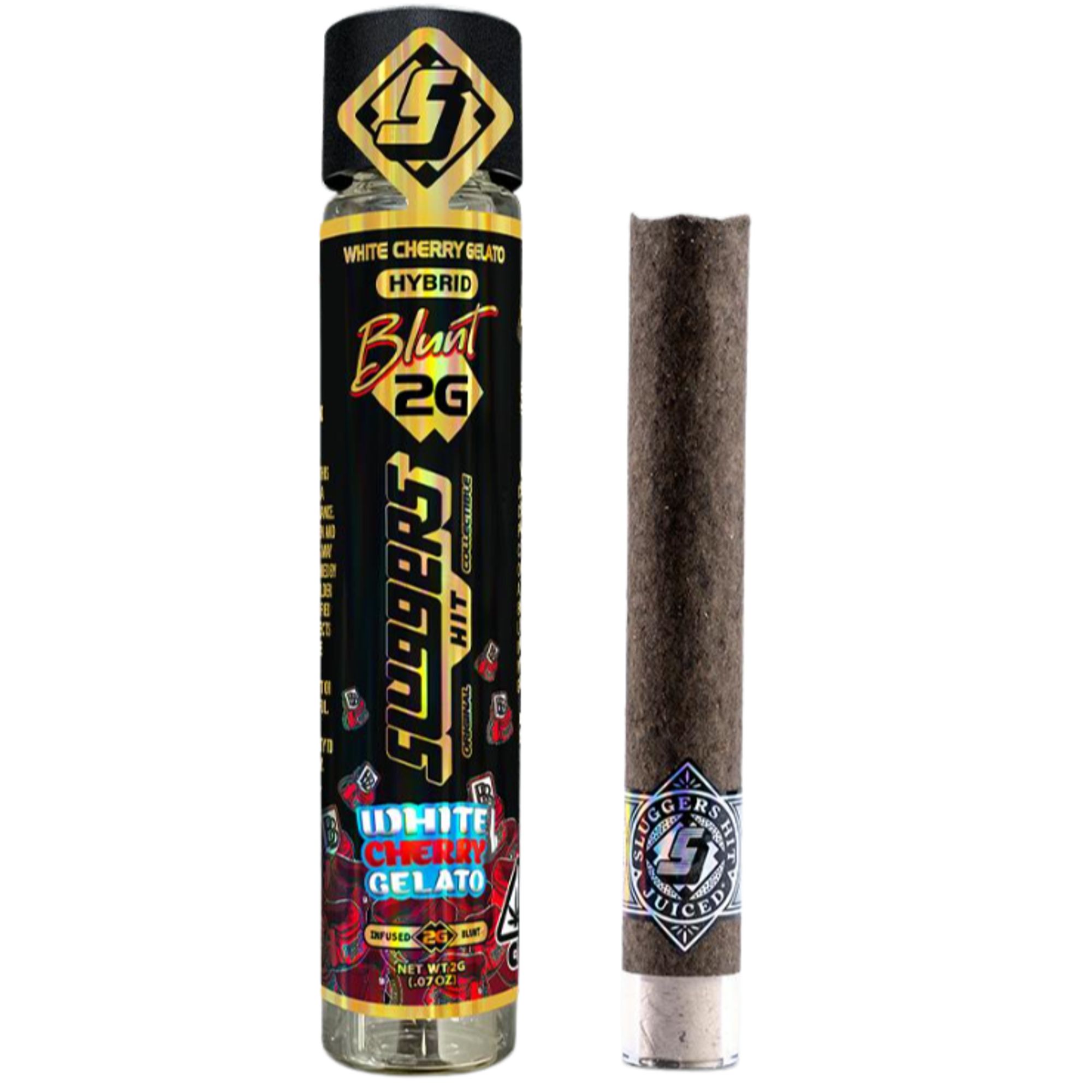 SLUGGERS - INFUSED BLUNT - WHITE CHERRY GELATO - 2G