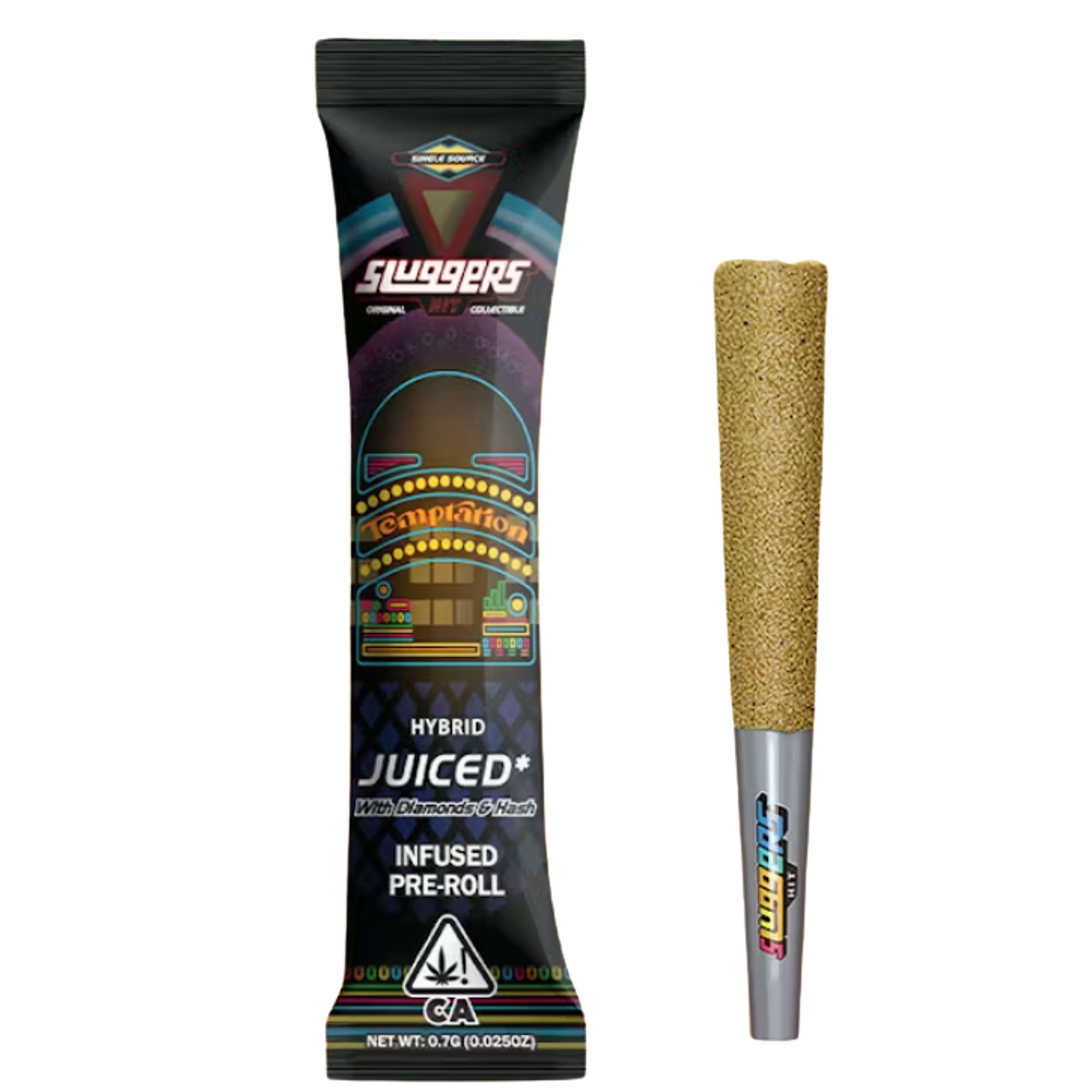 SLUGGERS - INFUSED PREROLL - TEMPTATION - 0.7G