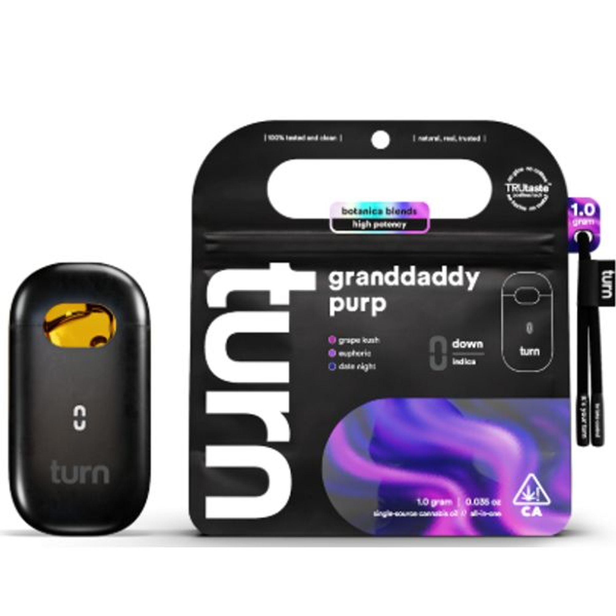 GRANDDADDY PURP DISPOSABLE 1G T2