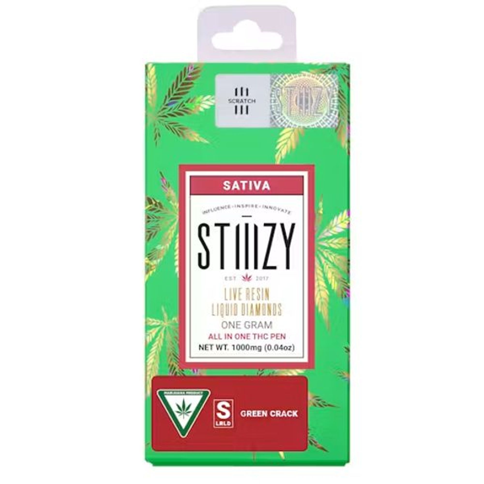 LIQUID DIAMONDS GREEN CRACK DISPOSABLE 1G