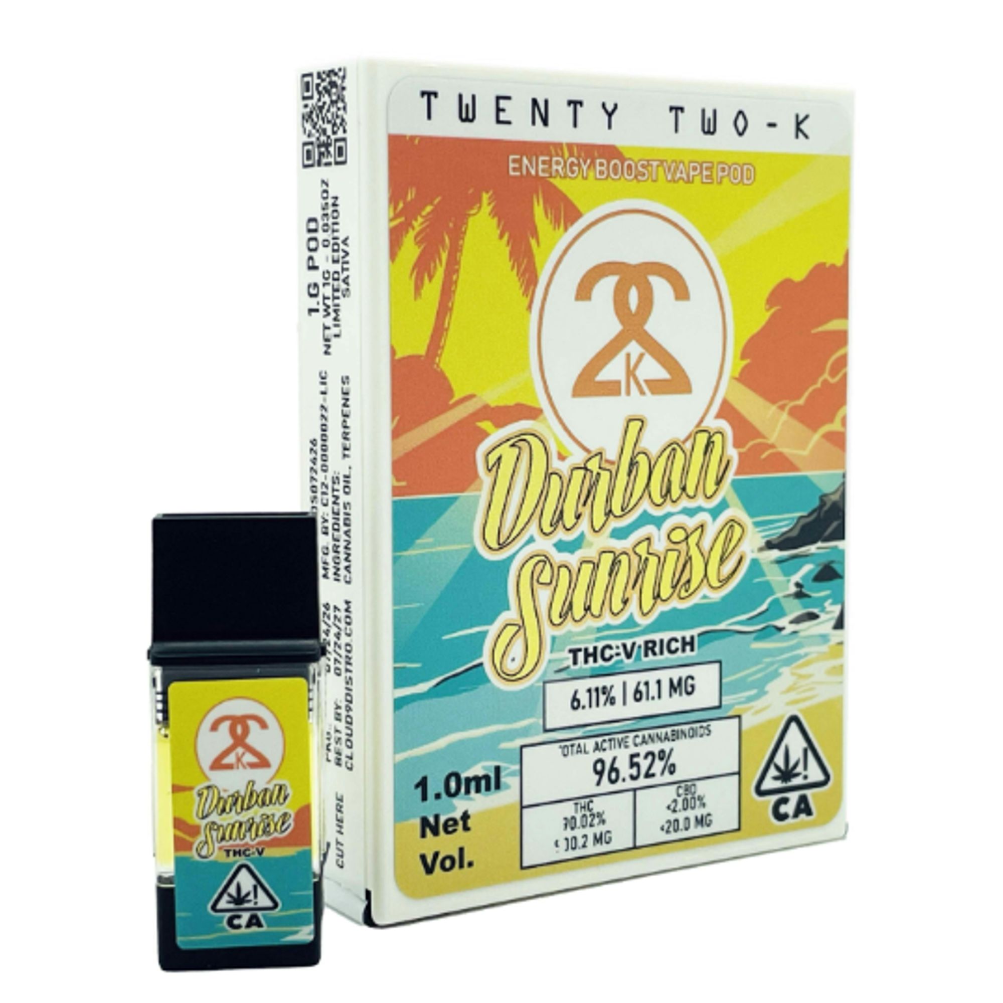 DURBAN SUNRISE POD 1G D5