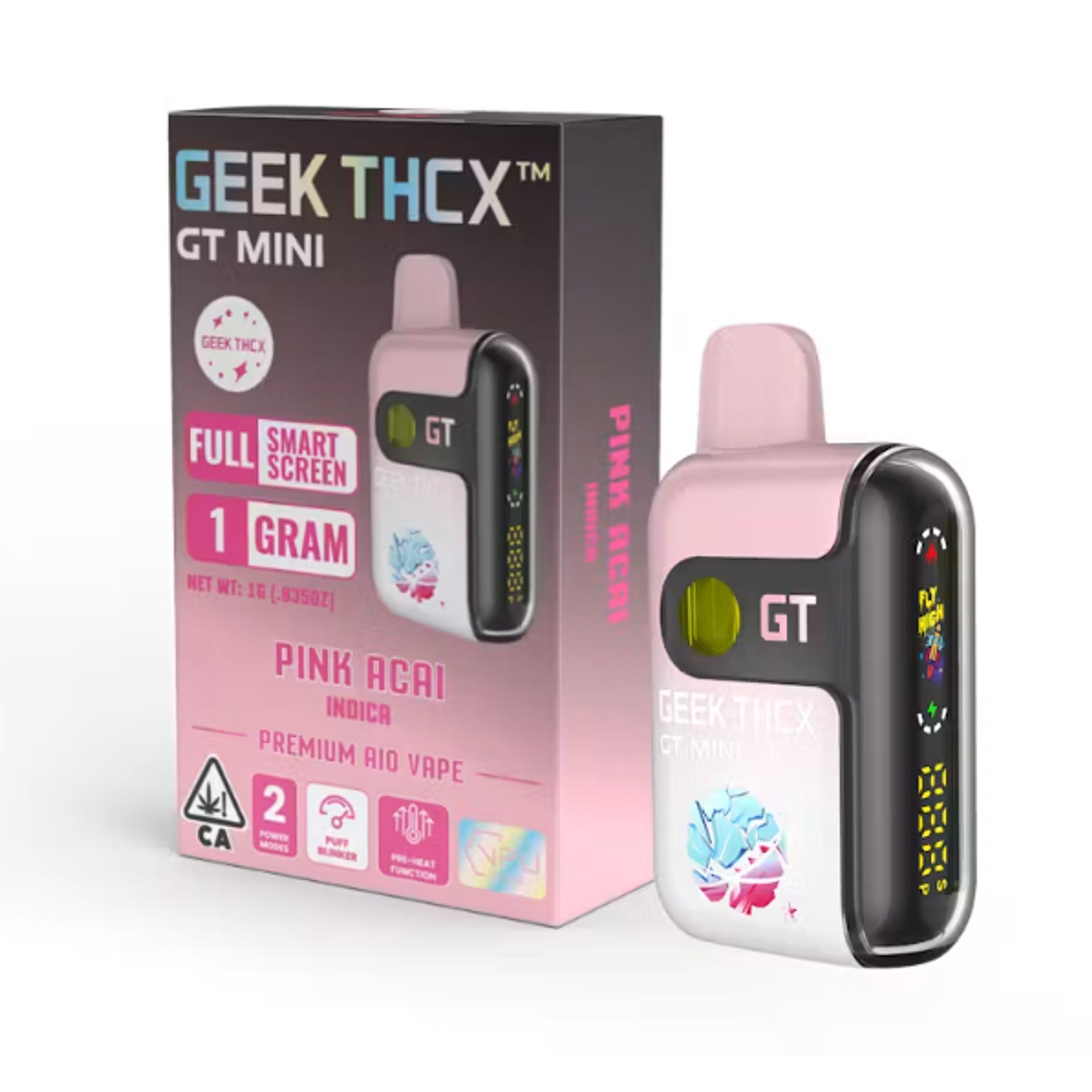 PINK ACAI DISPOSABLE 1G D5