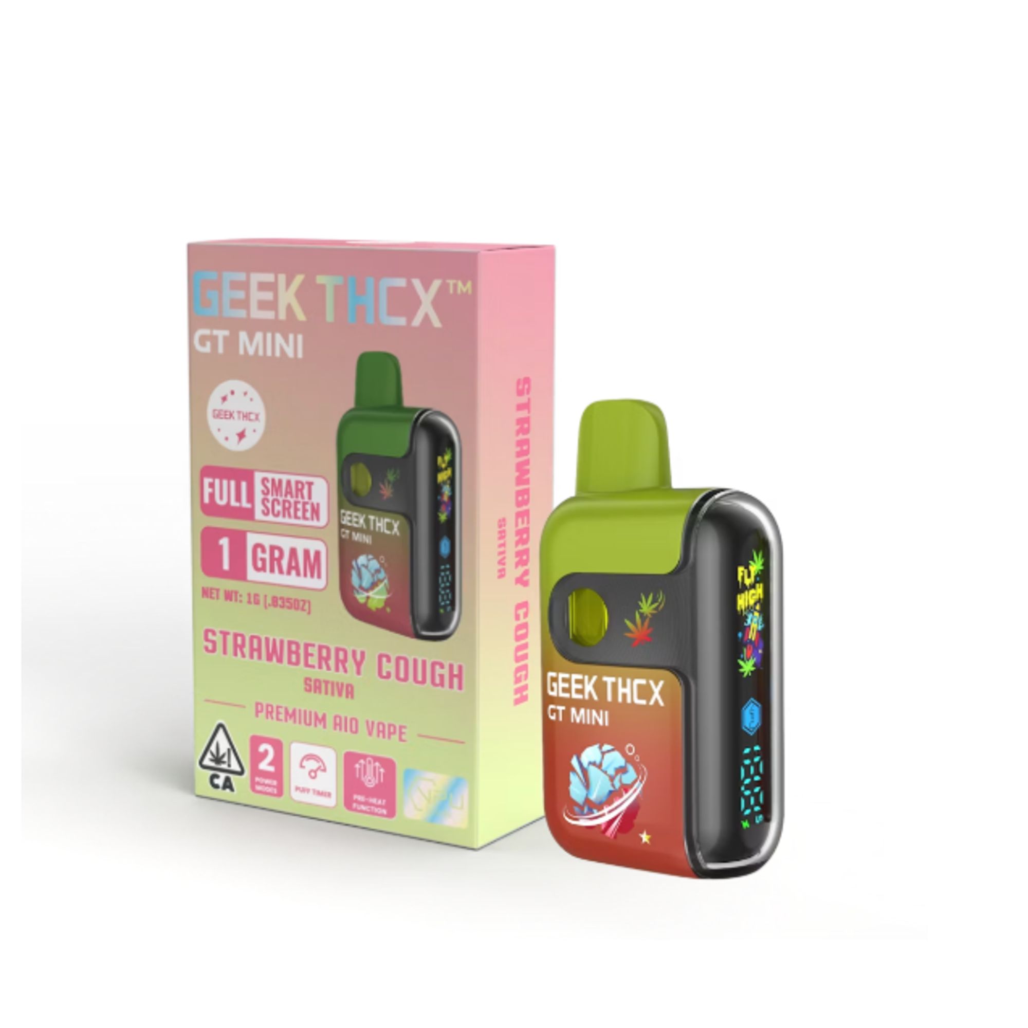 STRAWBERRY COUGH DISPOSABLE 1G D5
