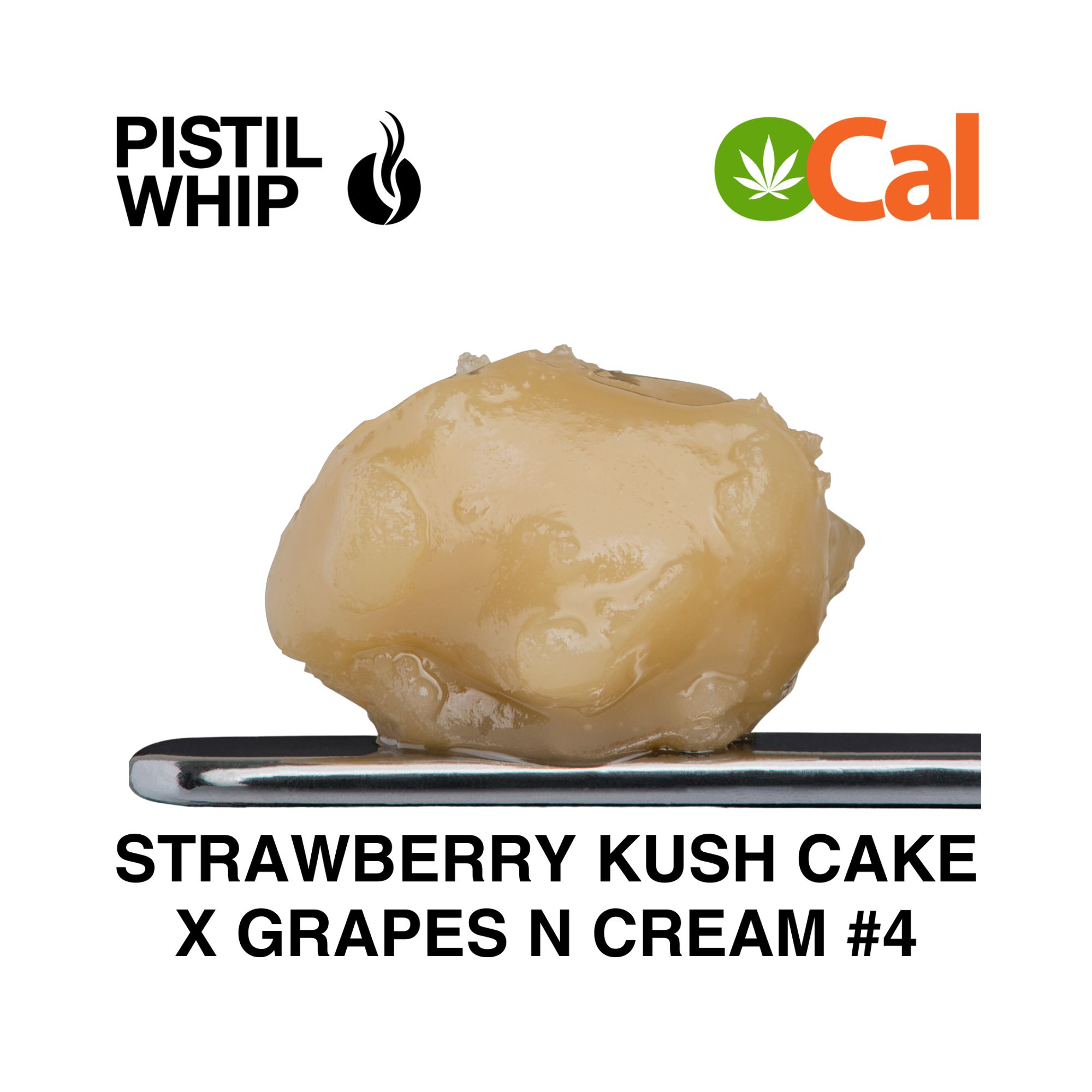 PISTIL WHIP - ROSIN BADDER - STRAWBERRY KUSH CAKE X GRAPES N CREAM - 1G