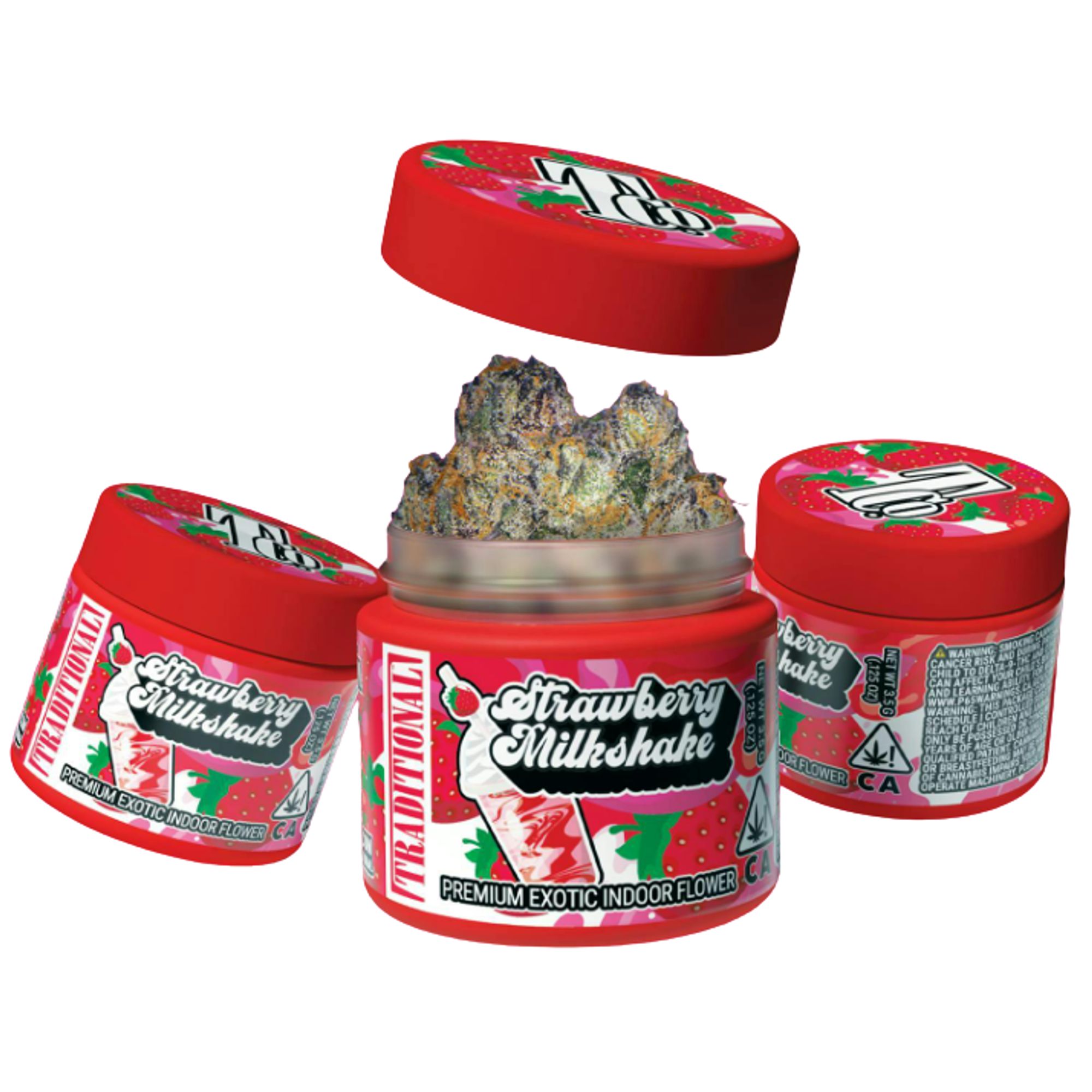 TRADITIONAL - INDOOR FLOWER - STRAWBERRY MILKSHAKE - 3.5G