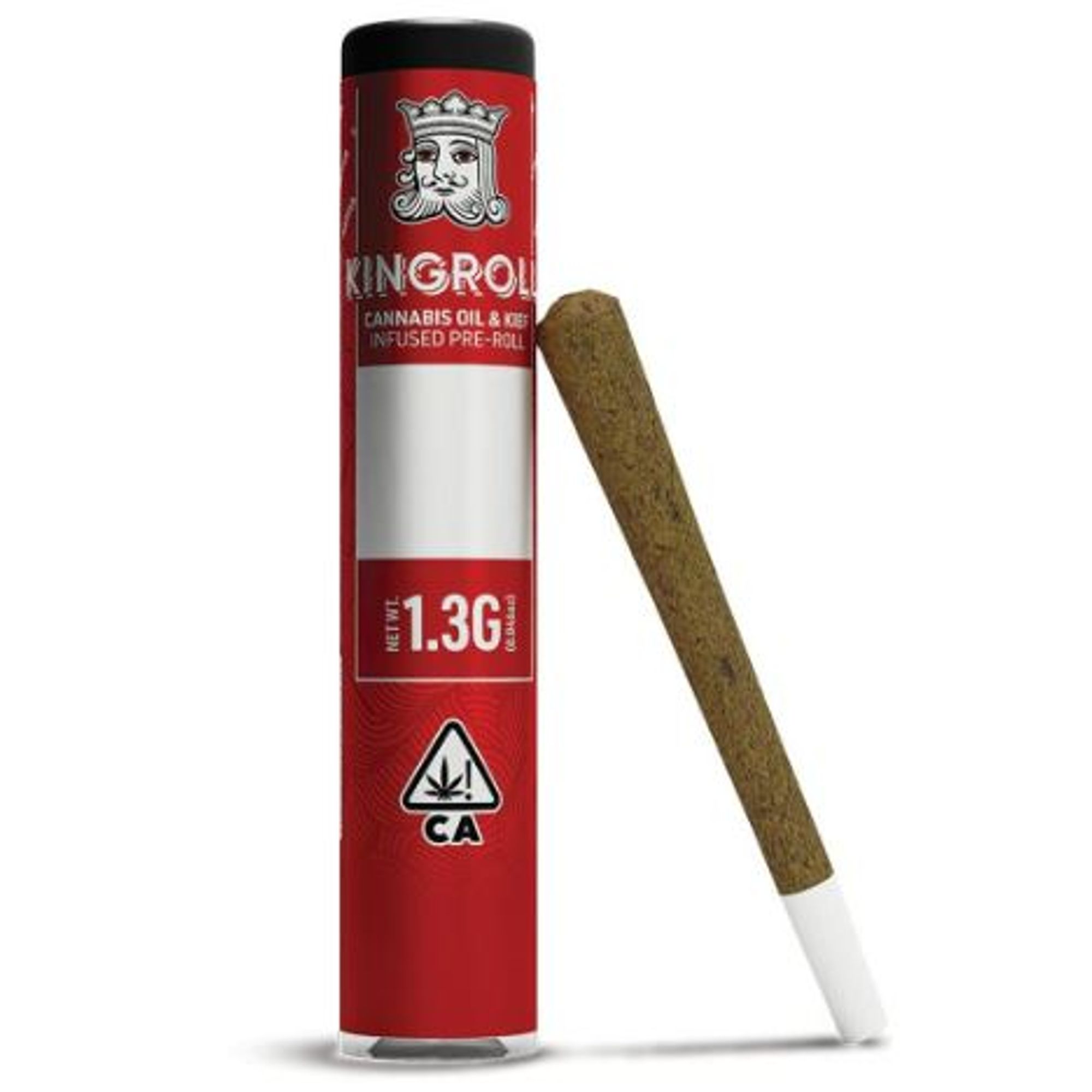 KINGROLL - INFUSED PREROLL - TRAINWRECK X PINEAPPLE EXPRESS - 1.3G