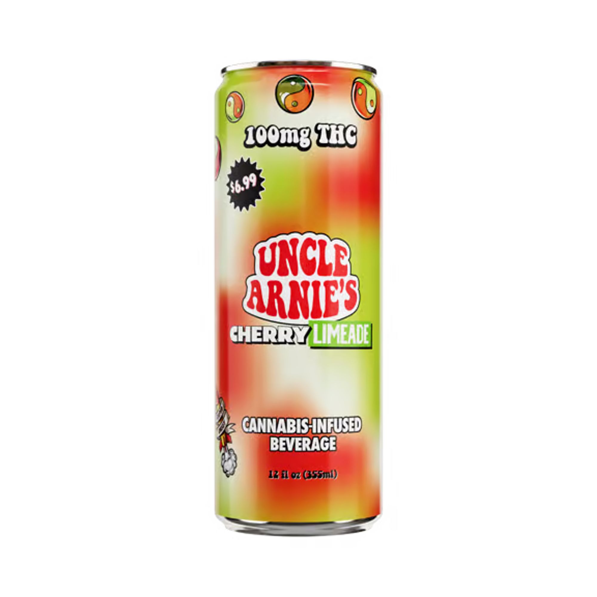 UNCLE ARNIES - THC SOFT DRINK - CHERRY LIMEADE - 100MG