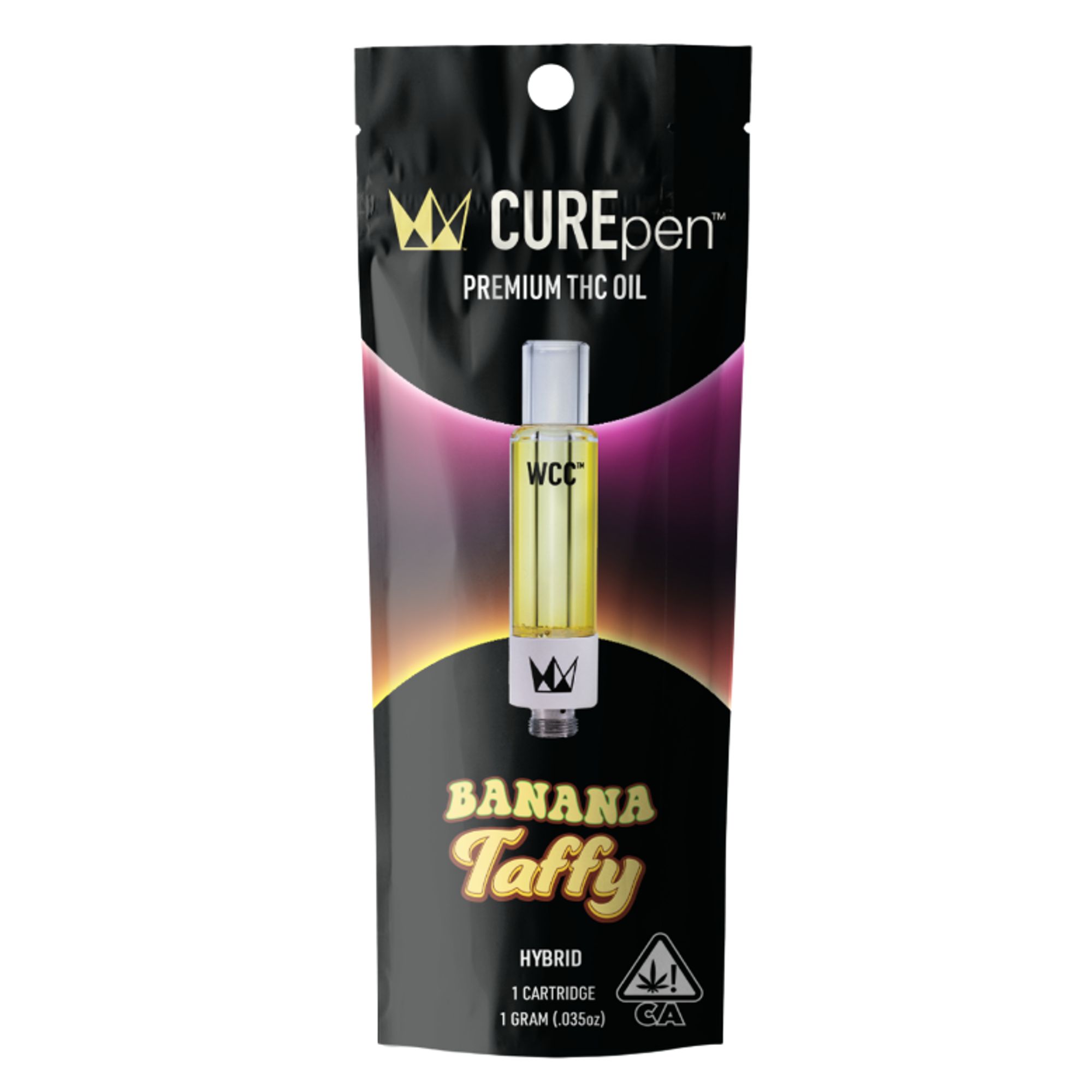 WEST COAST CURE - THC VAPE - BANANA TAFFY - 1G