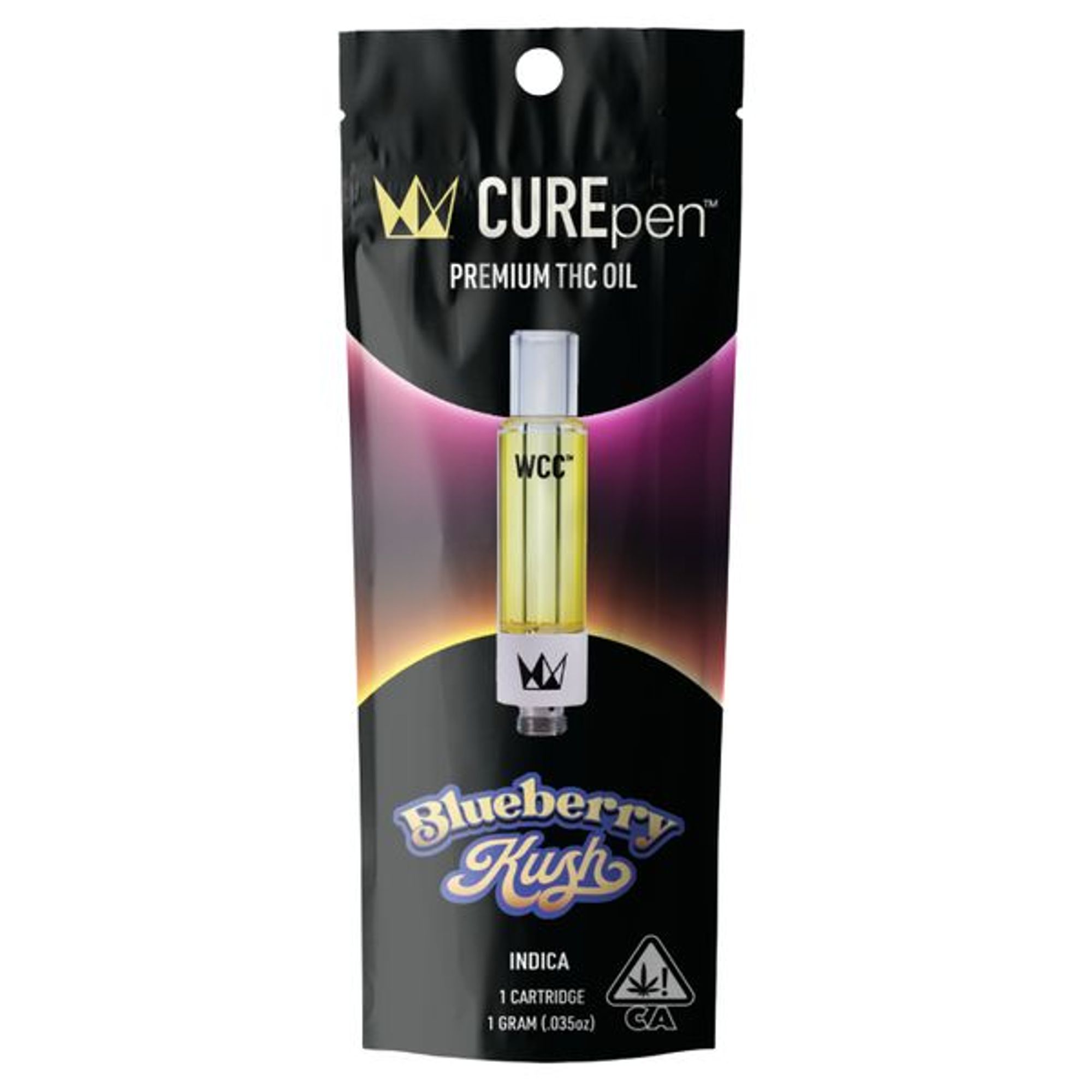 WEST COAST CURE - THC VAPE - BLUEBERRY KUSH - 1G
