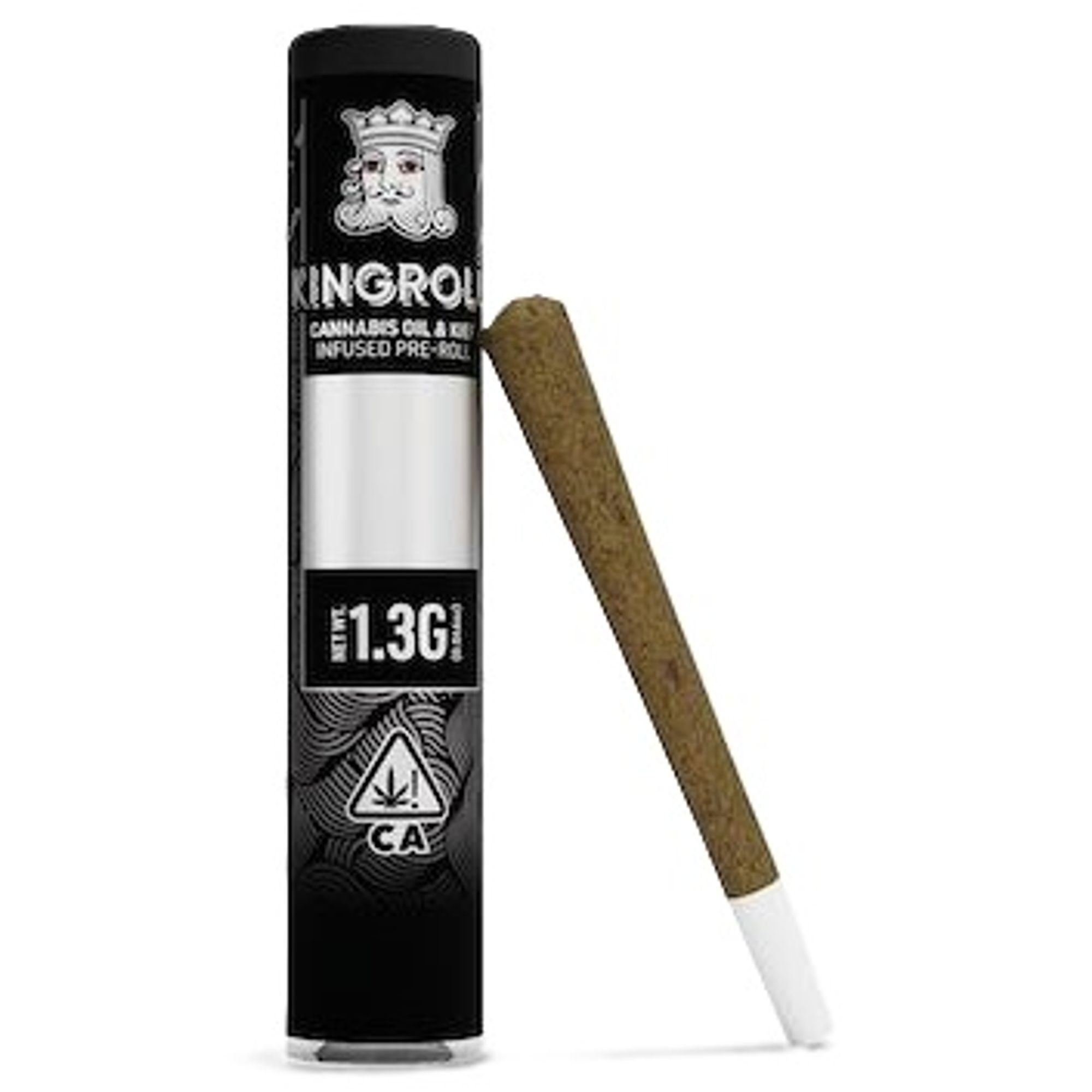 KINGROLL - INFUSED PREROLL - GLITTER BOMB X STRAWBERRY SHORTCAKE - 1.3G