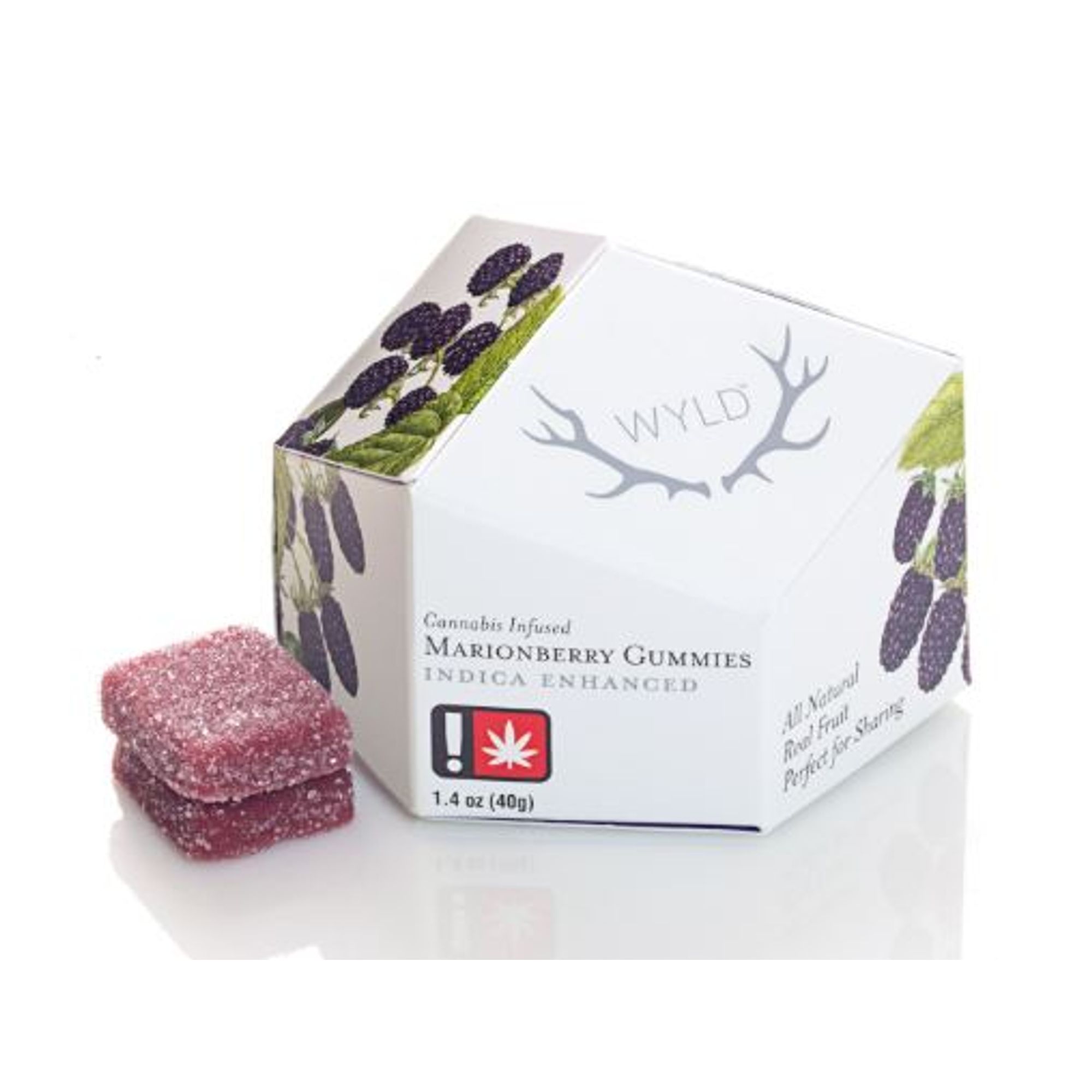 WYLD - THC GUMMY - MARIONBERRY - 100MG